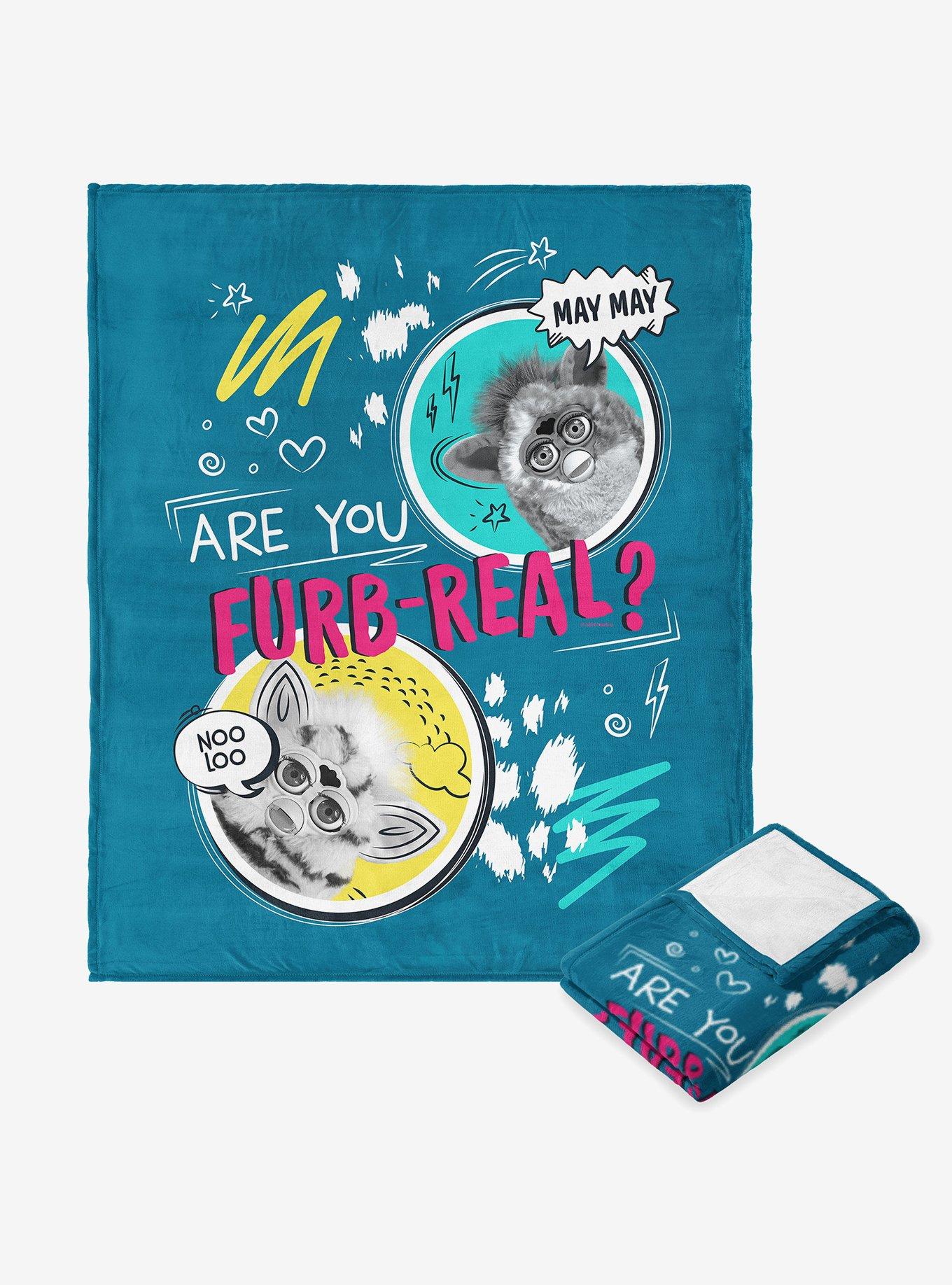 Furby Furb Real Silk Touch Throw Blanket, , hi-res
