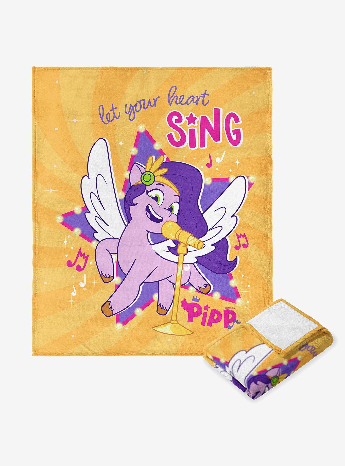 My Little Pony Singing Pipp Silk Touch Throw Blanket, , hi-res