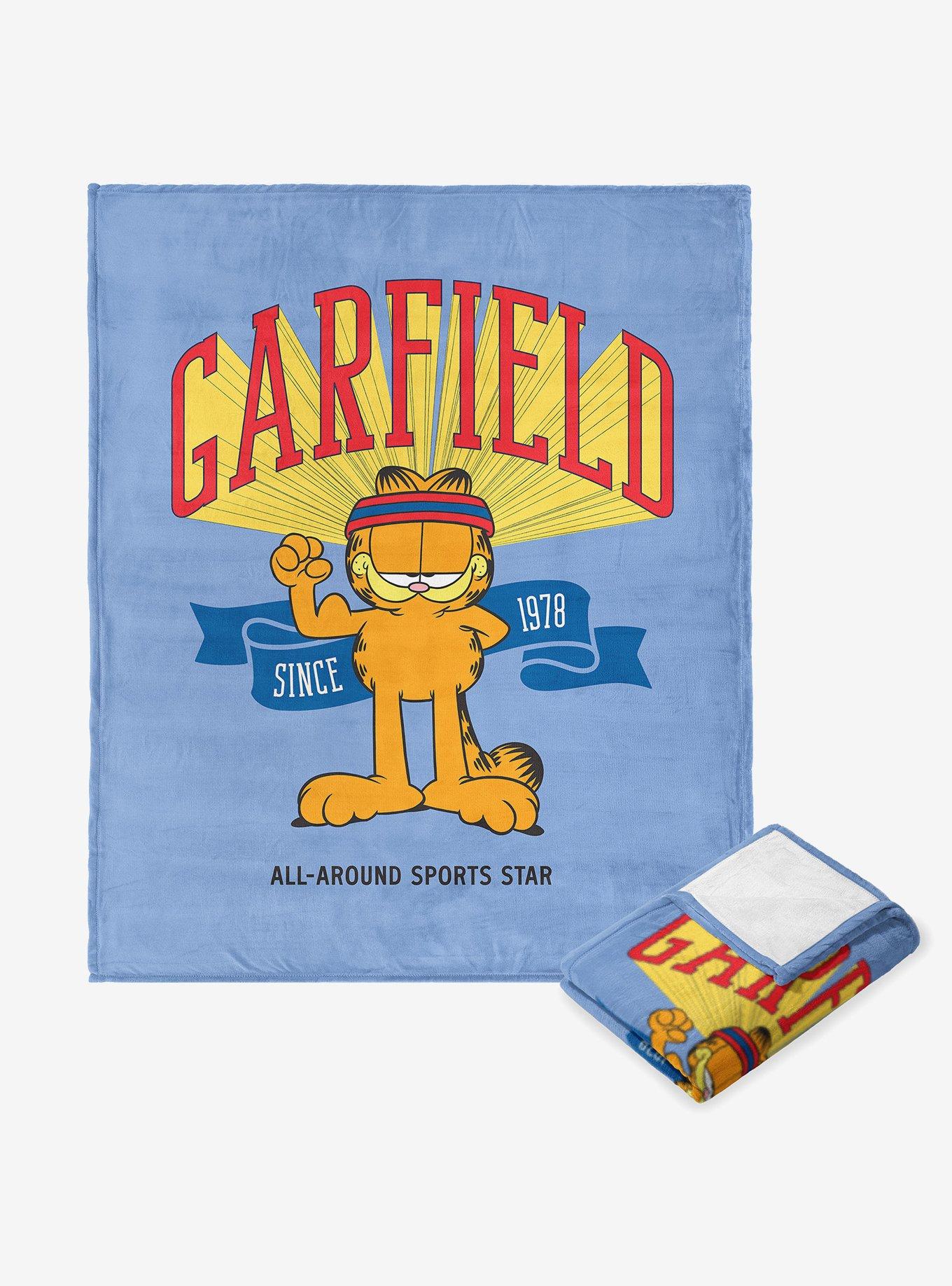 Garfield All Around Star Silk Touch Throw Blanket, , hi-res