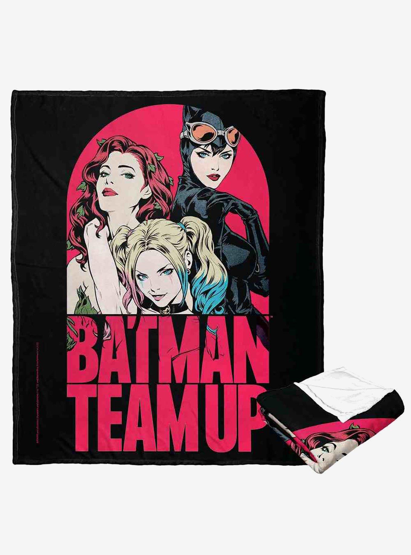 DC Comics Batman Gotham City Sirens Team Up Silk Touch Throw Blanket , , hi-res