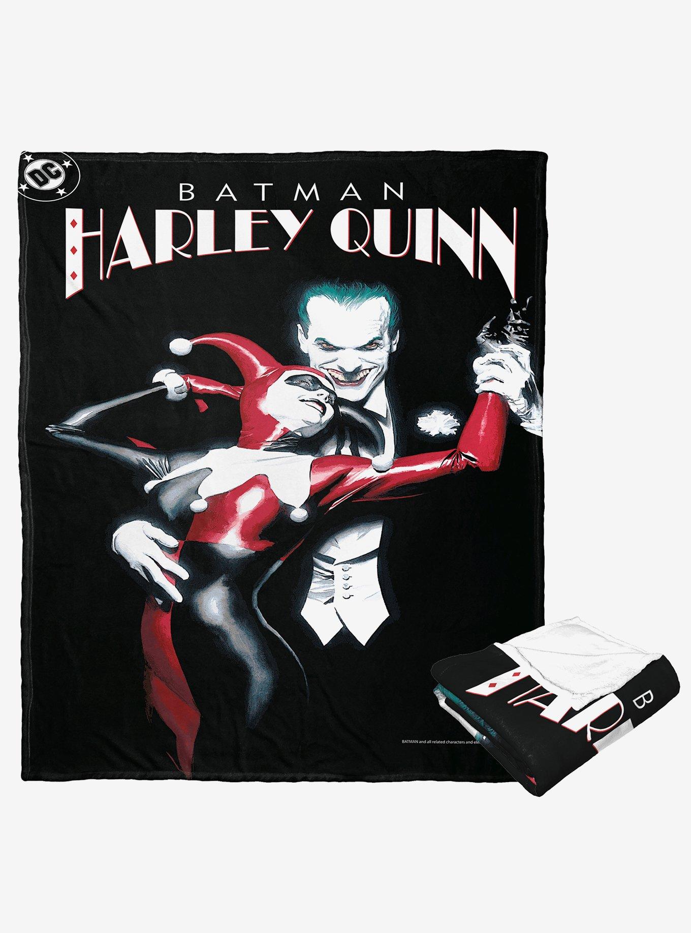 DC Comics Batman Love Cover Silk Touch Throw Blanket, , hi-res