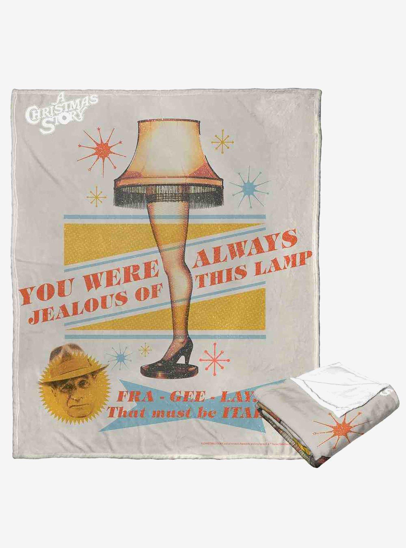 A Christmas Story Always Jealous Silk Touch Throw Blanket, , hi-res