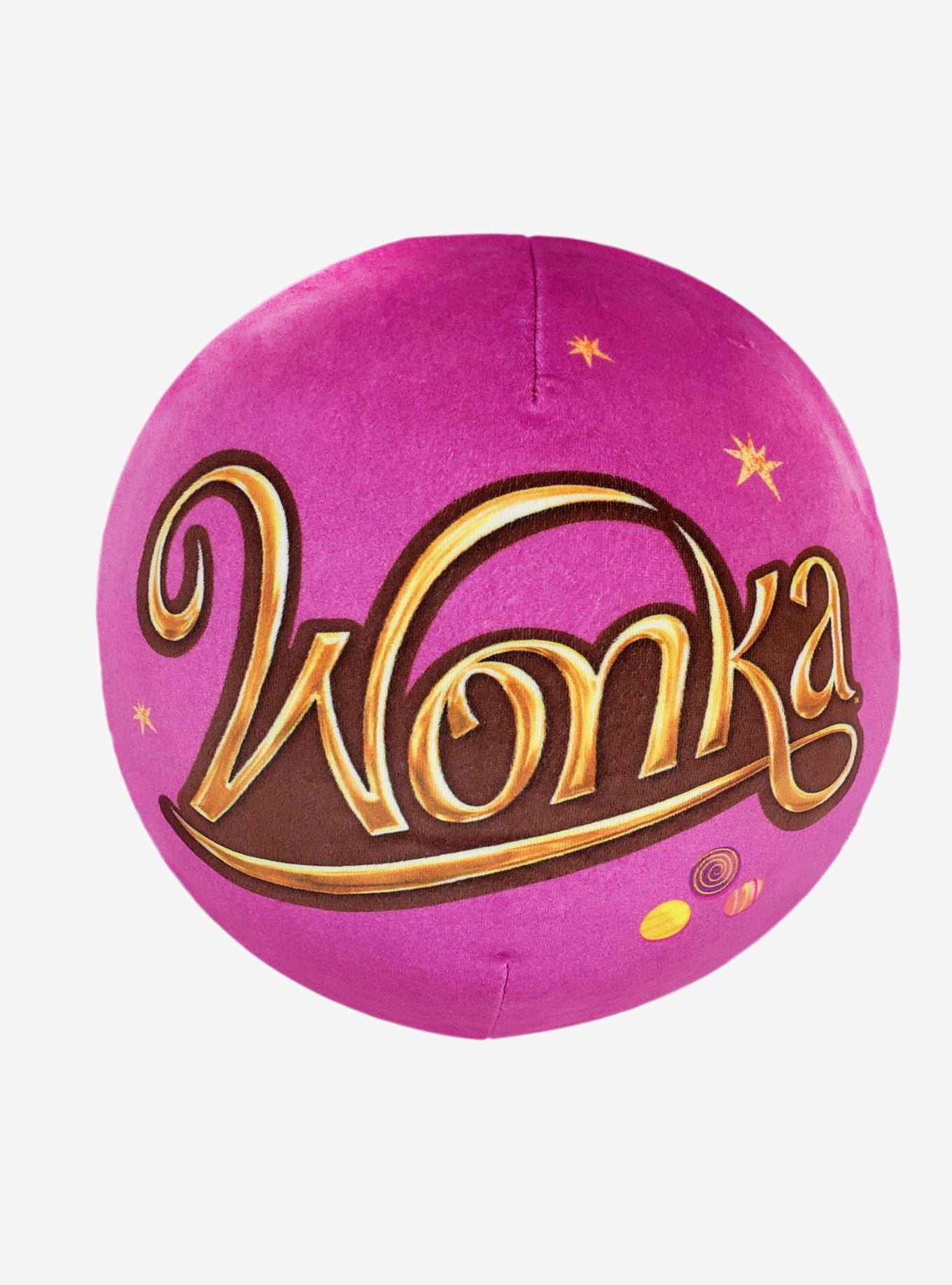 Willy Wonka Wonka Logo Round Cloud Pillow, , hi-res