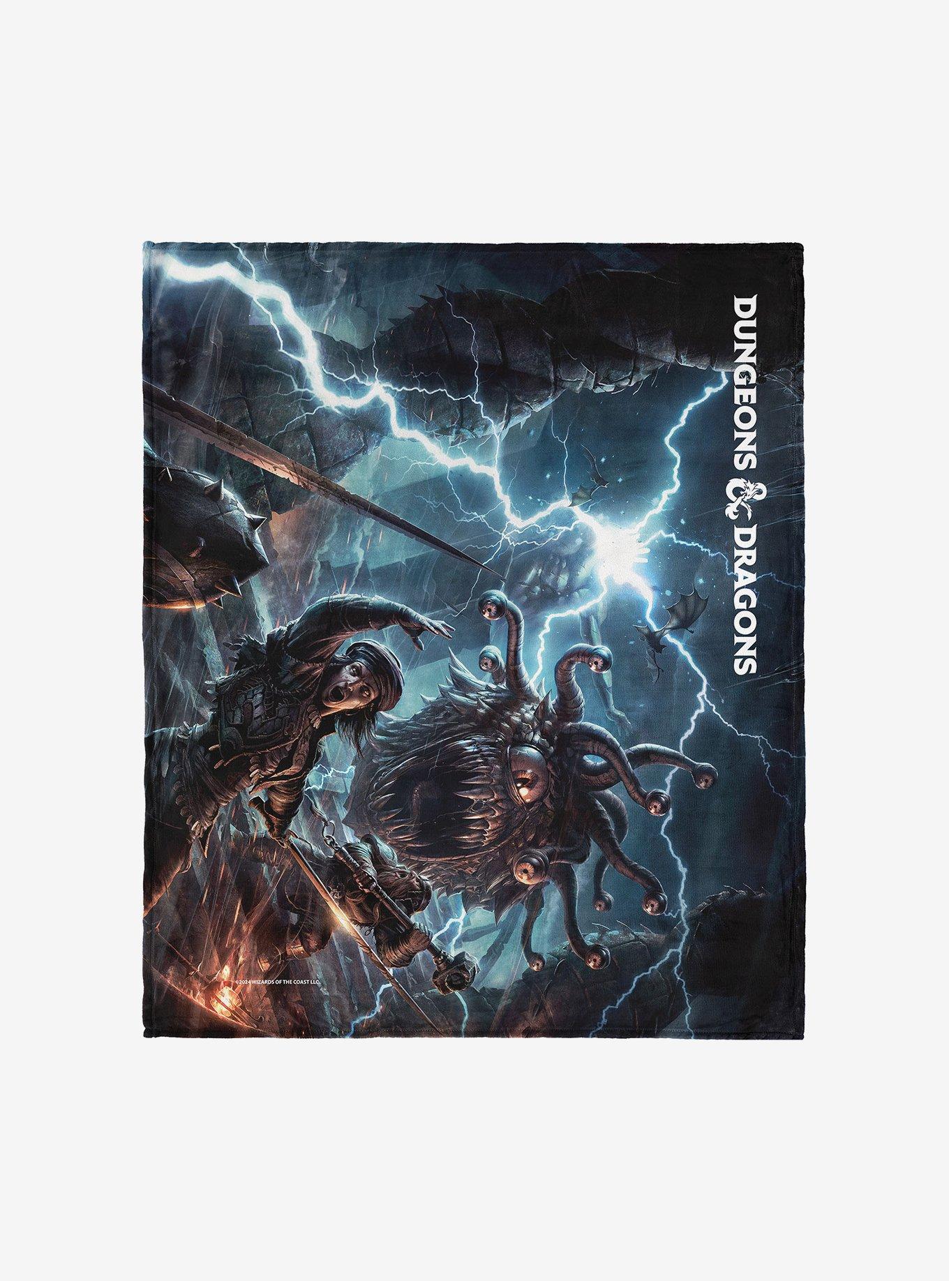 Dungeons & Dragons Epic Vision Beholder Battle Silk Touch Throw Blanket, , hi-res