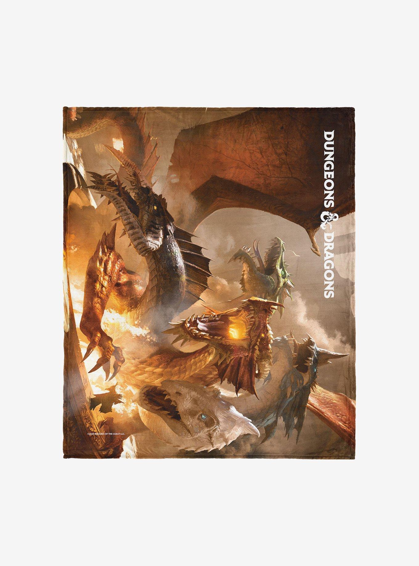 Dungeons & Dragons Epic Vision Tiamat Silk Touch Throw Blanket, , hi-res
