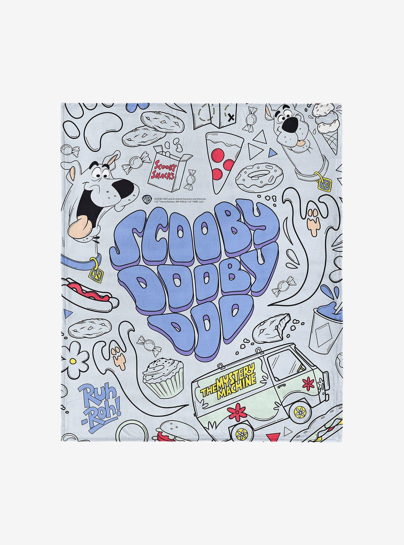 Scooby Doo Scooby Collage Silk Touch Throw Blanket, , hi-res