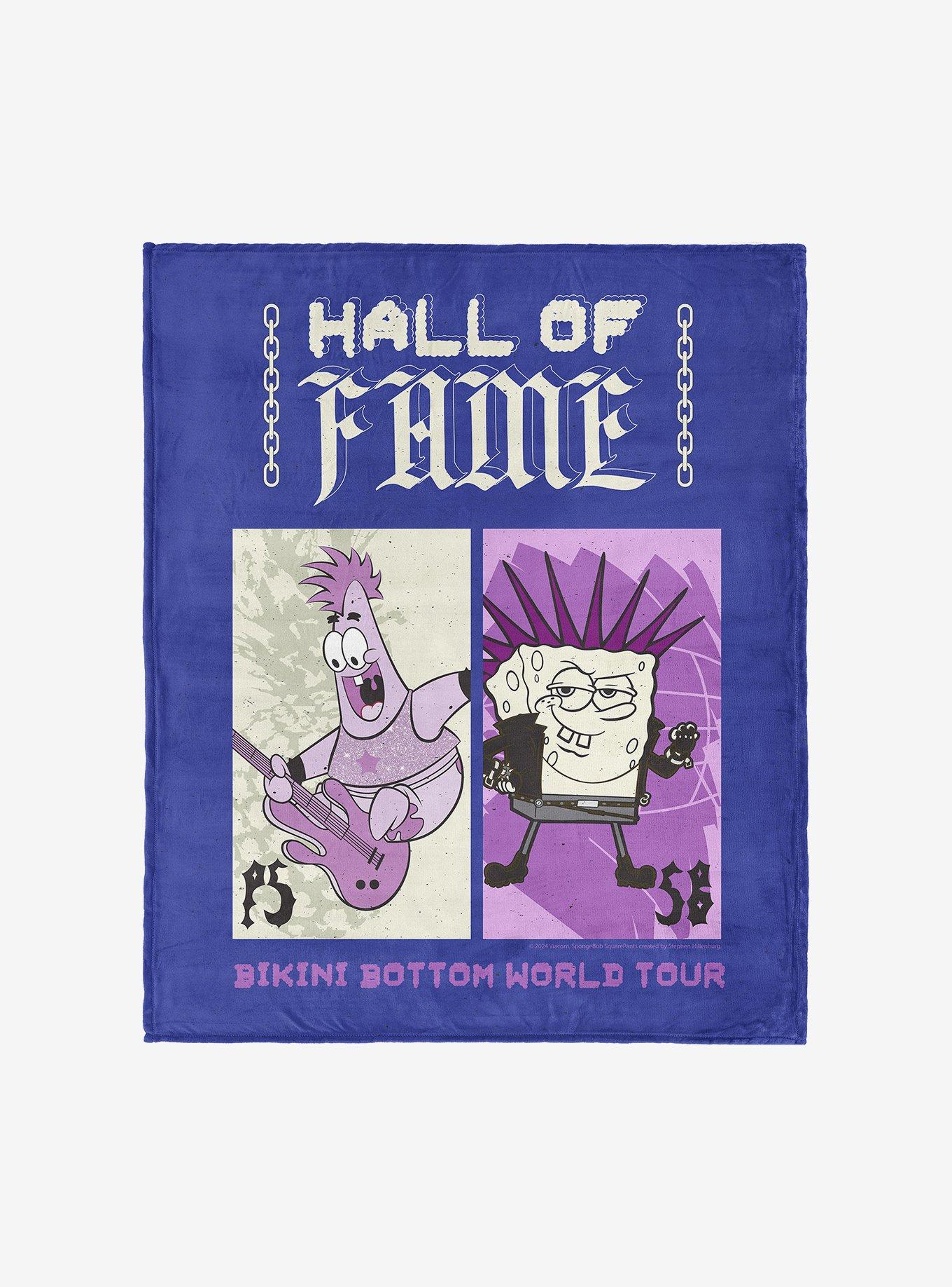 SpongeBob SquarePants Bb World Tour Silk Touch Throw Blanket, , hi-res