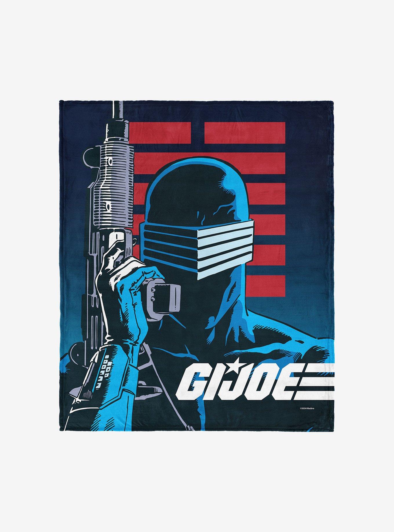 GI Joe Snake Eyes' Clan Silk Touch Throw Blanket, , hi-res