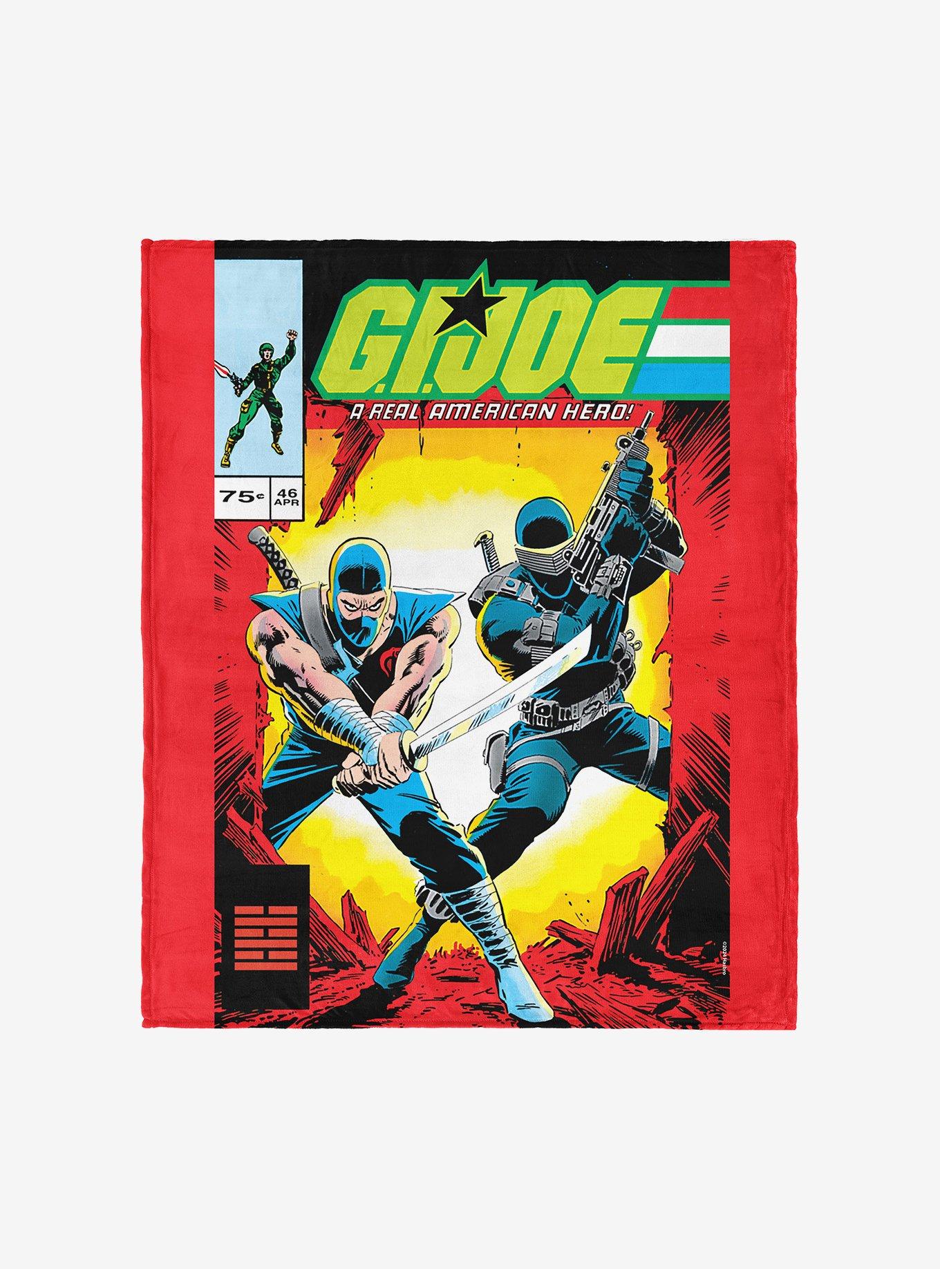 GI Joe Gi Comics Ninja In Arms Silk Touch Throw Blanket, , hi-res