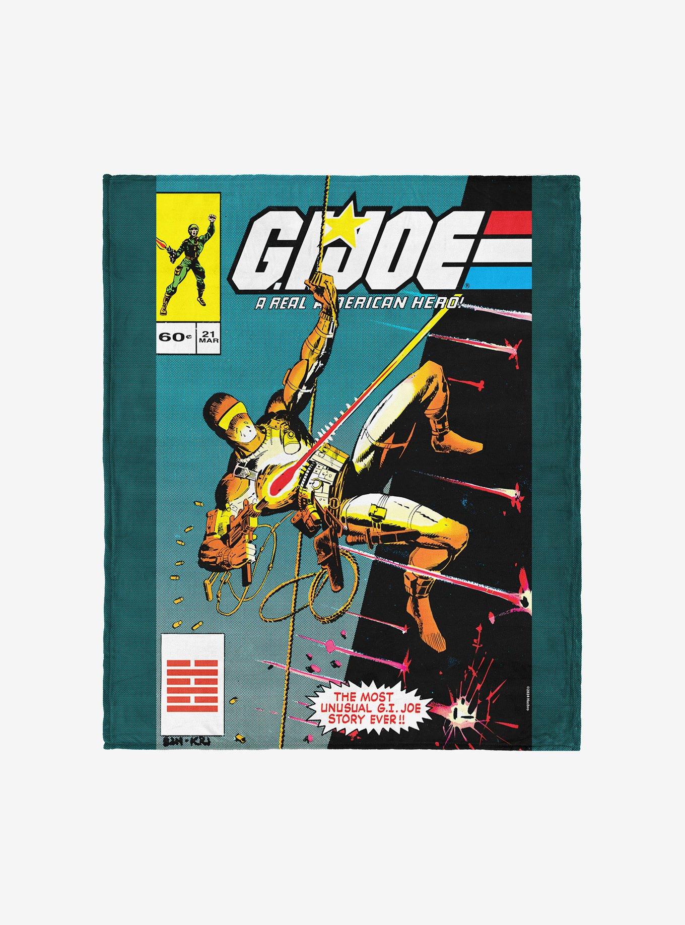 GI Joe Gi Comics Unusual Story Silk Touch Throw Blanket, , hi-res