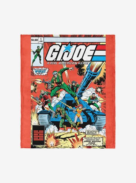 GI Joe Gi Comics Issue 1 Silk Touch Throw Blanket | BoxLunch