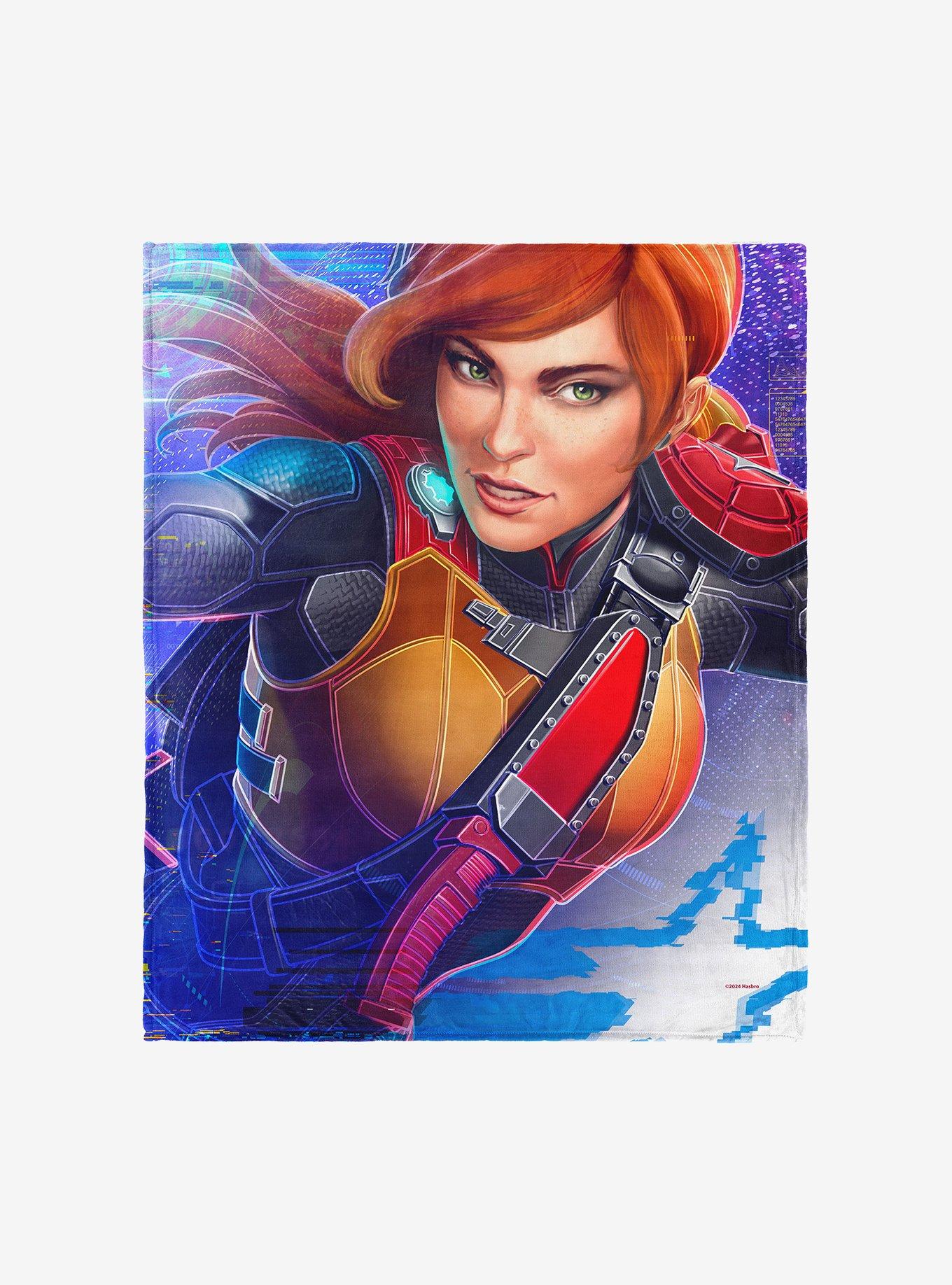 GI Joe Profile Gallery Scarlett Silk Touch Throw Blanket, , hi-res