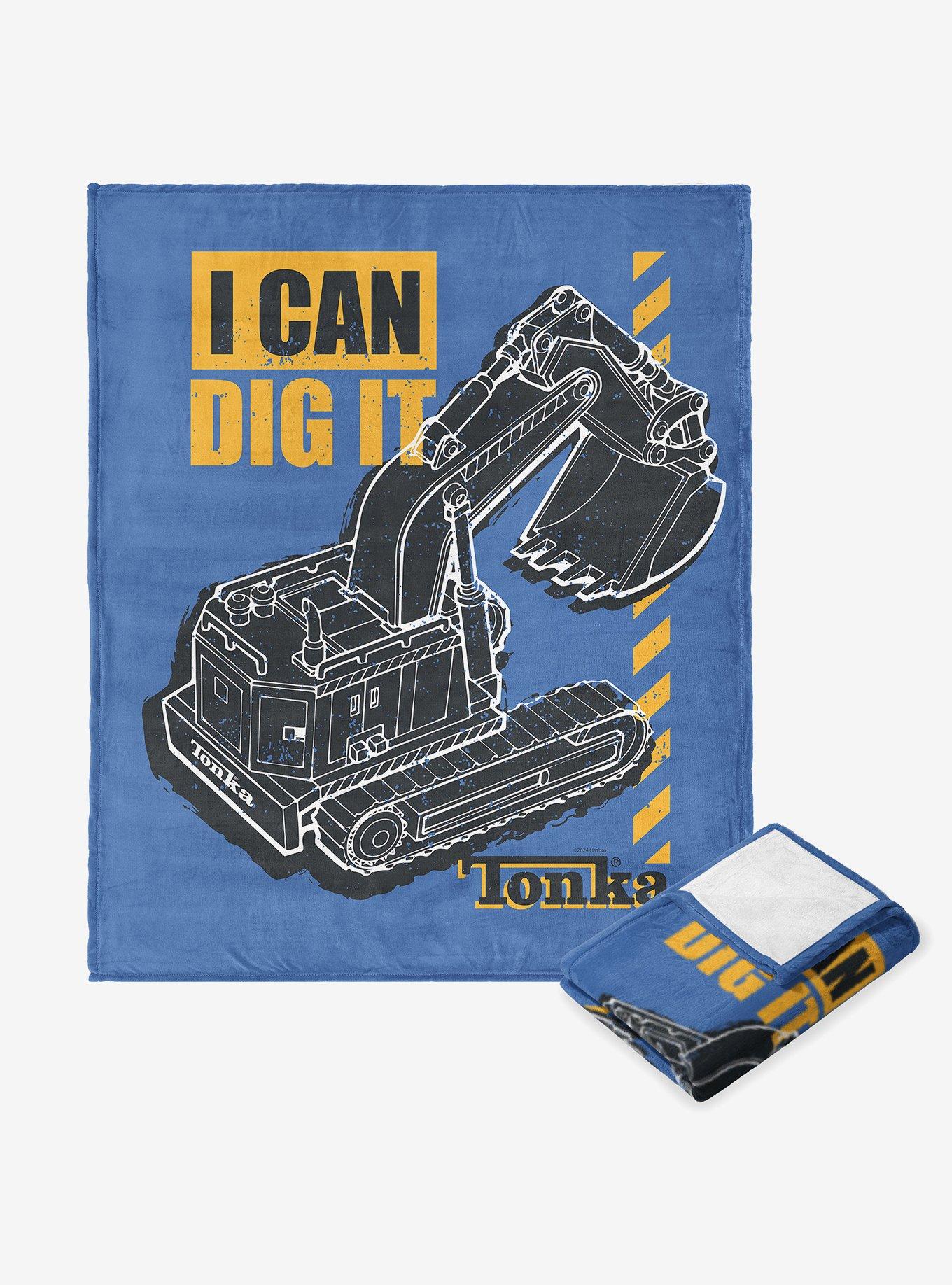 Tonka I Can Dig It Silk Touch Throw Blanket, , hi-res