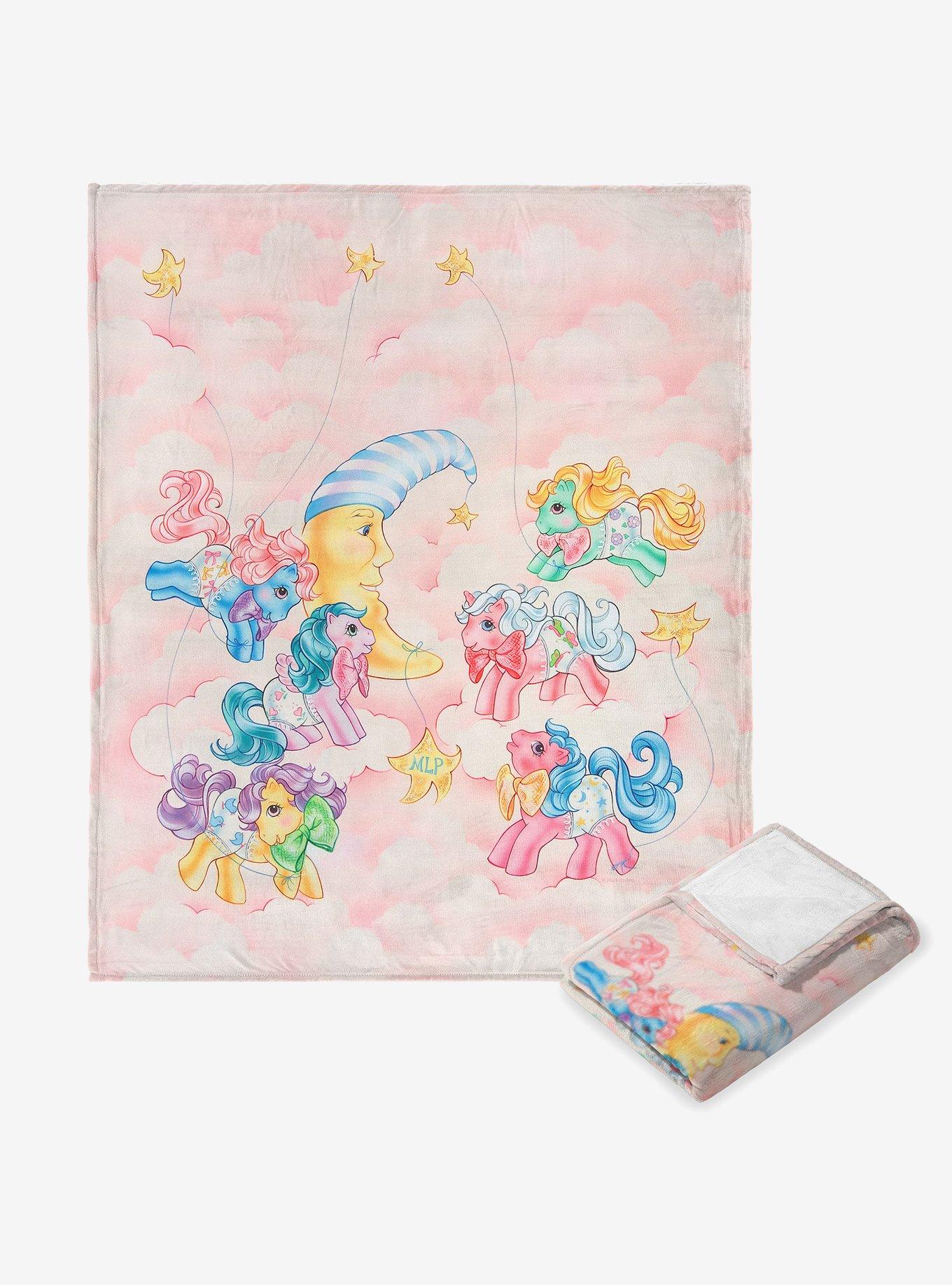 My Little Pony Cotton Candy Clouds Silk Touch Throw Blanket, , hi-res
