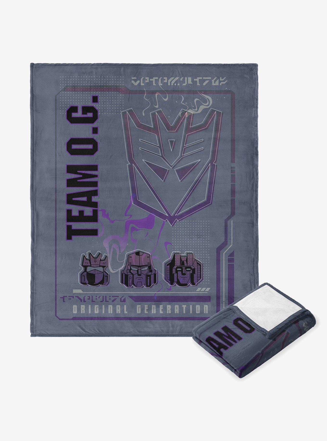 Transformers Team Og Silk Touch Throw Blanket, , hi-res