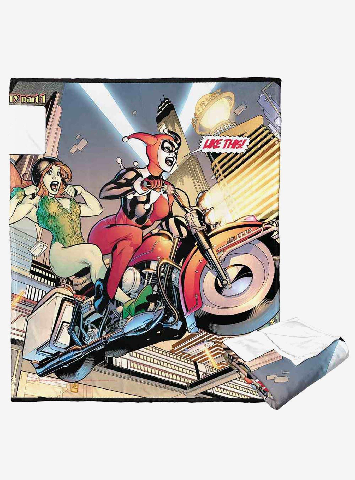 DC Comics Batman Wild Ride Silk Touch Throw Blanket, , hi-res