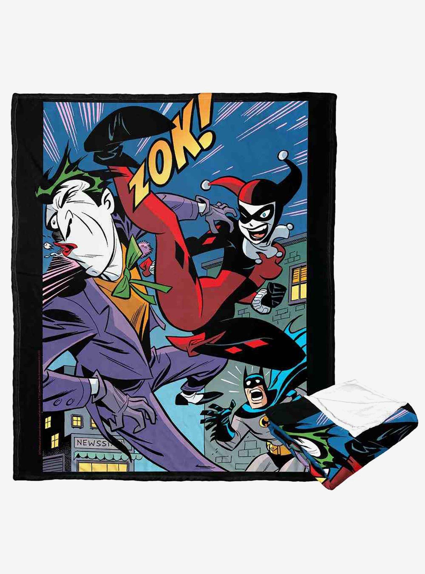 DC Comics Batman It's Over Puddin' Silk Touch Throw Blanket, , hi-res