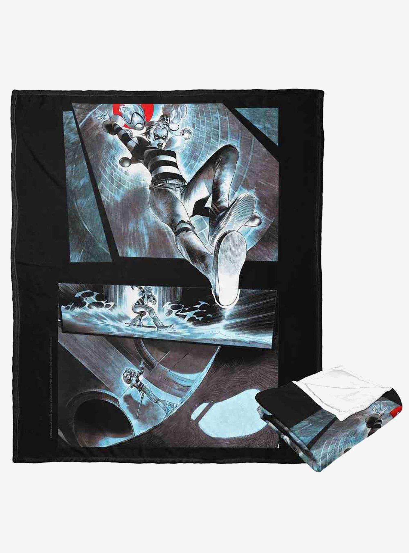 DC Comics Batman Dropping In Silk Touch Throw Blanket, , hi-res