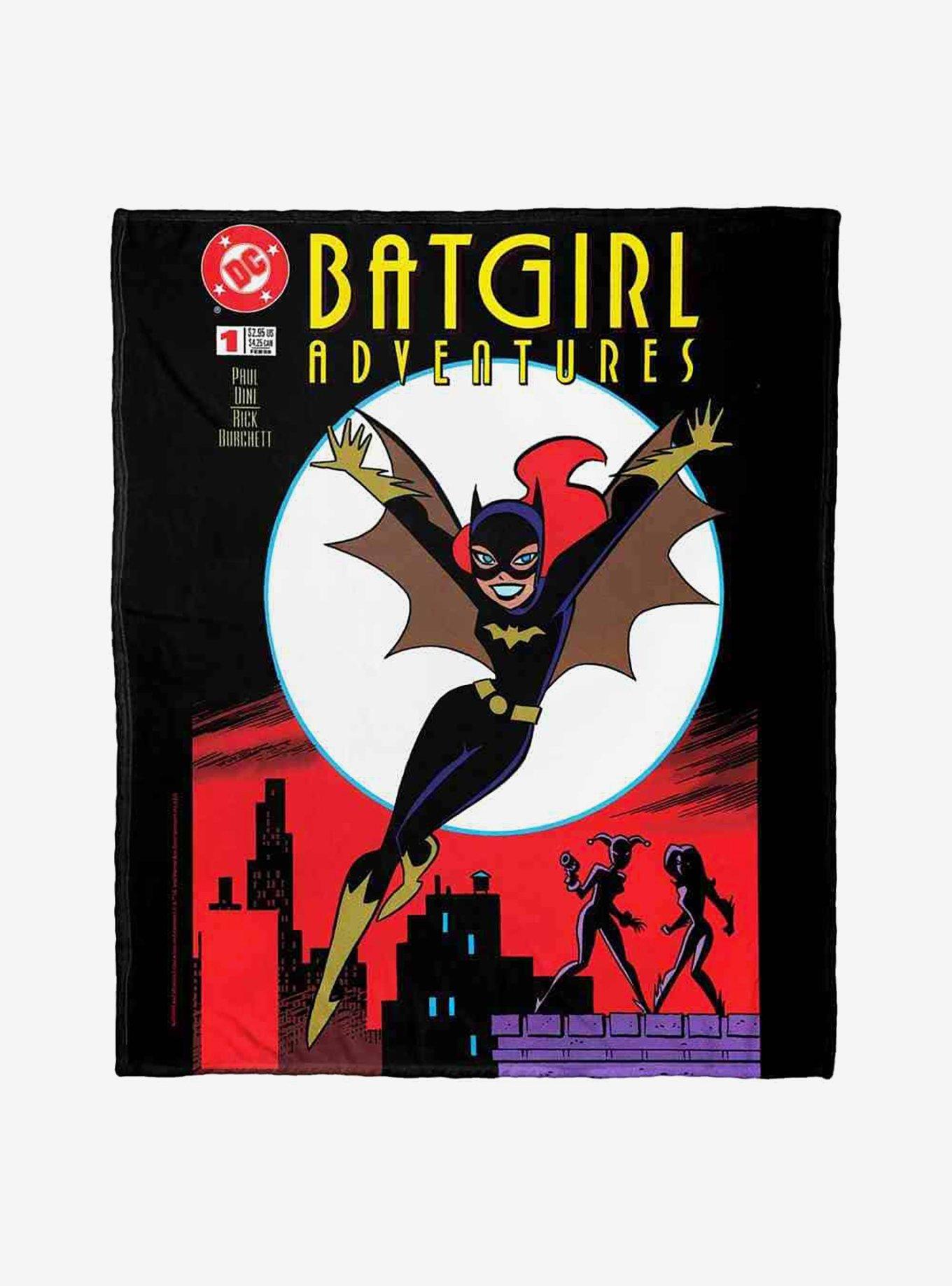 DC Comics Batman Batgirl Adventures Silk Touch Throw Blanket, , hi-res