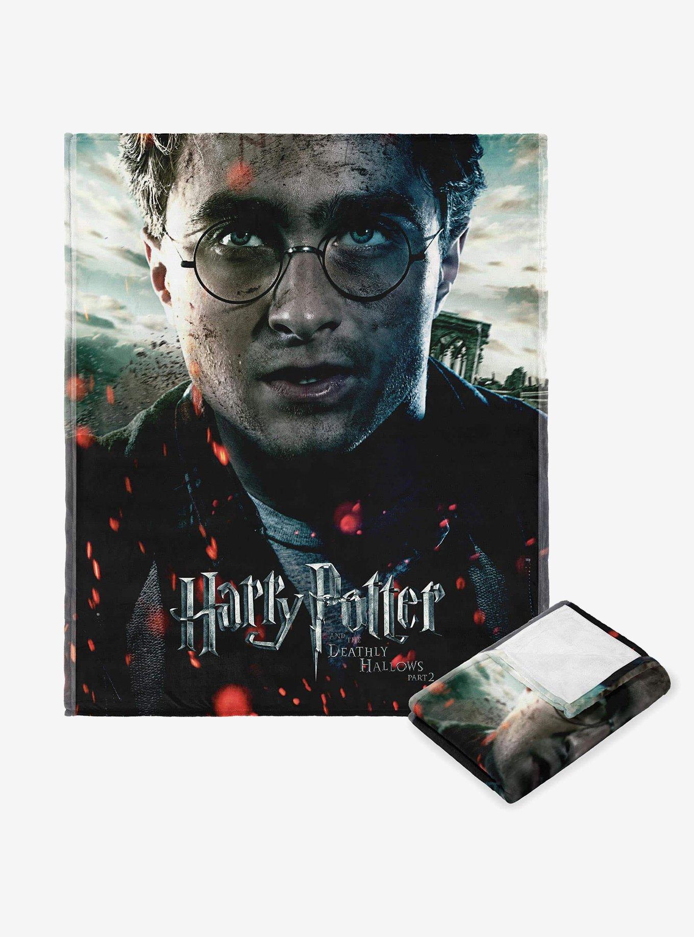 Harry Potter Deathly Hallows Part 2 Silk Touch Throw Blanket, , hi-res