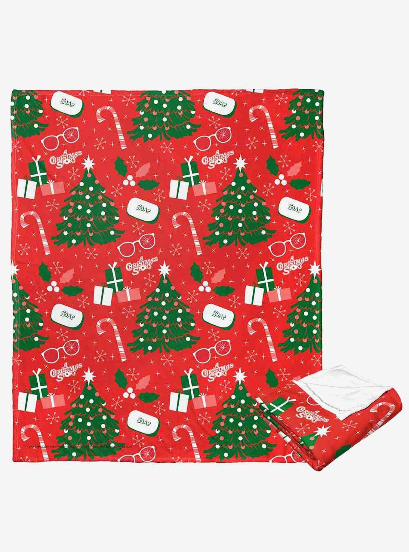 A Christmas Story A Christmas Story Silk Touch Throw Blanket, , hi-res