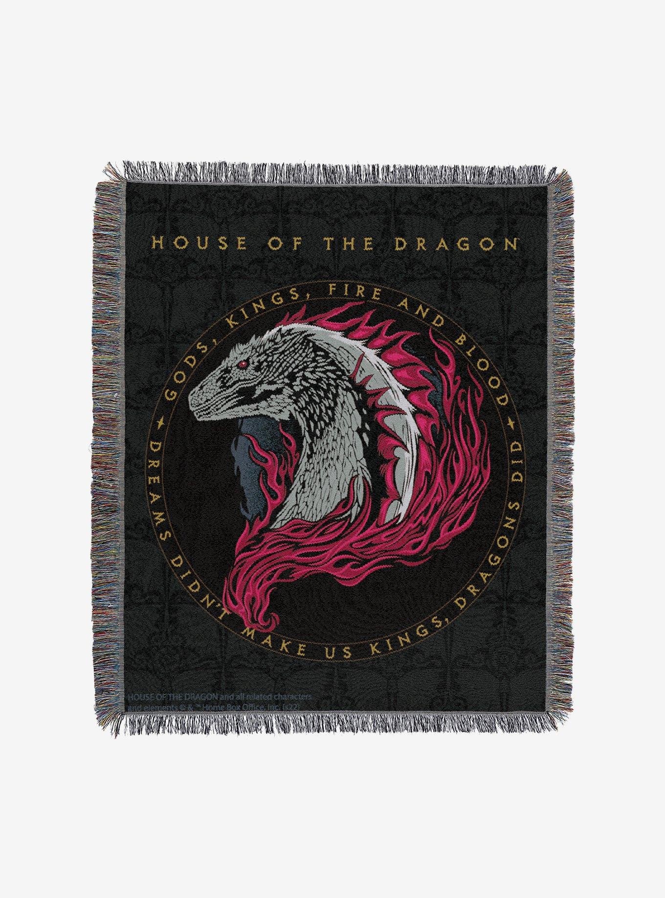 House of the Dragon Pursuit Of Legacy Woven Tapestry Throw Blanket, , hi-res