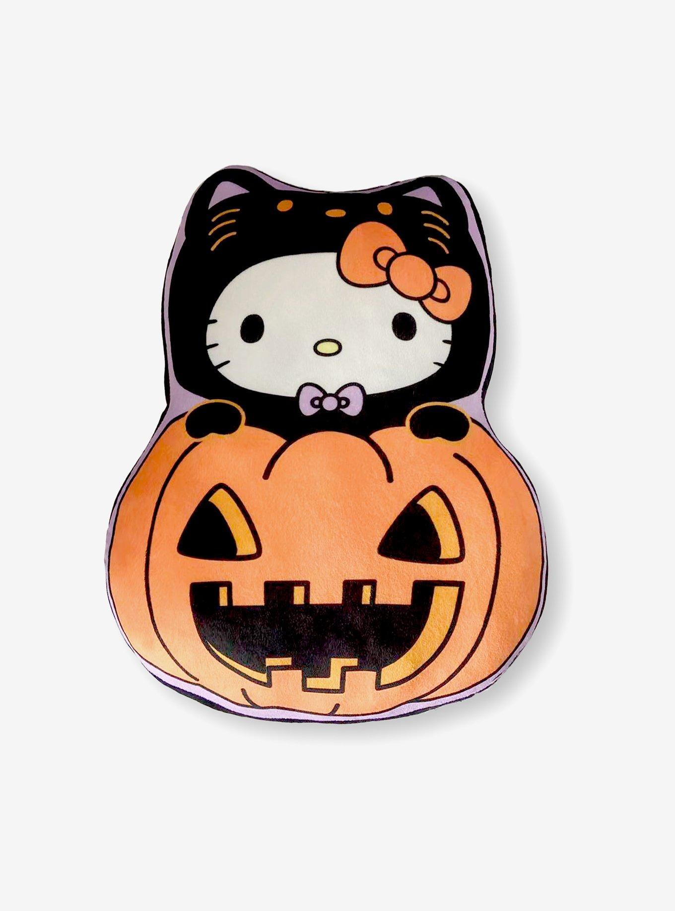 Hello Kitty Pumpkin Kitty Travel Cloud Pillow, , hi-res
