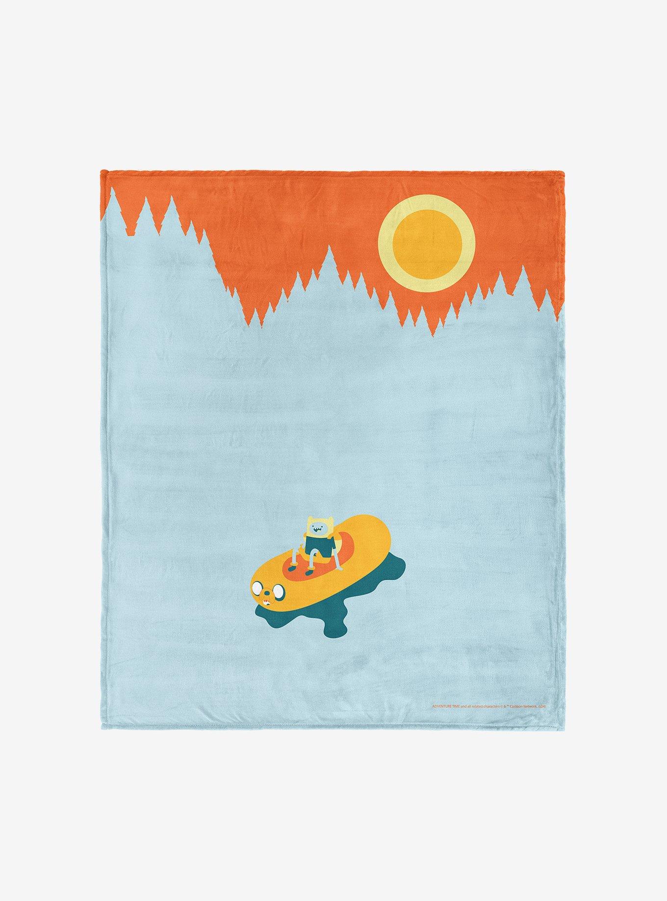 Adventure Time On An Adventure Silk Touch Throw Blanket, , hi-res