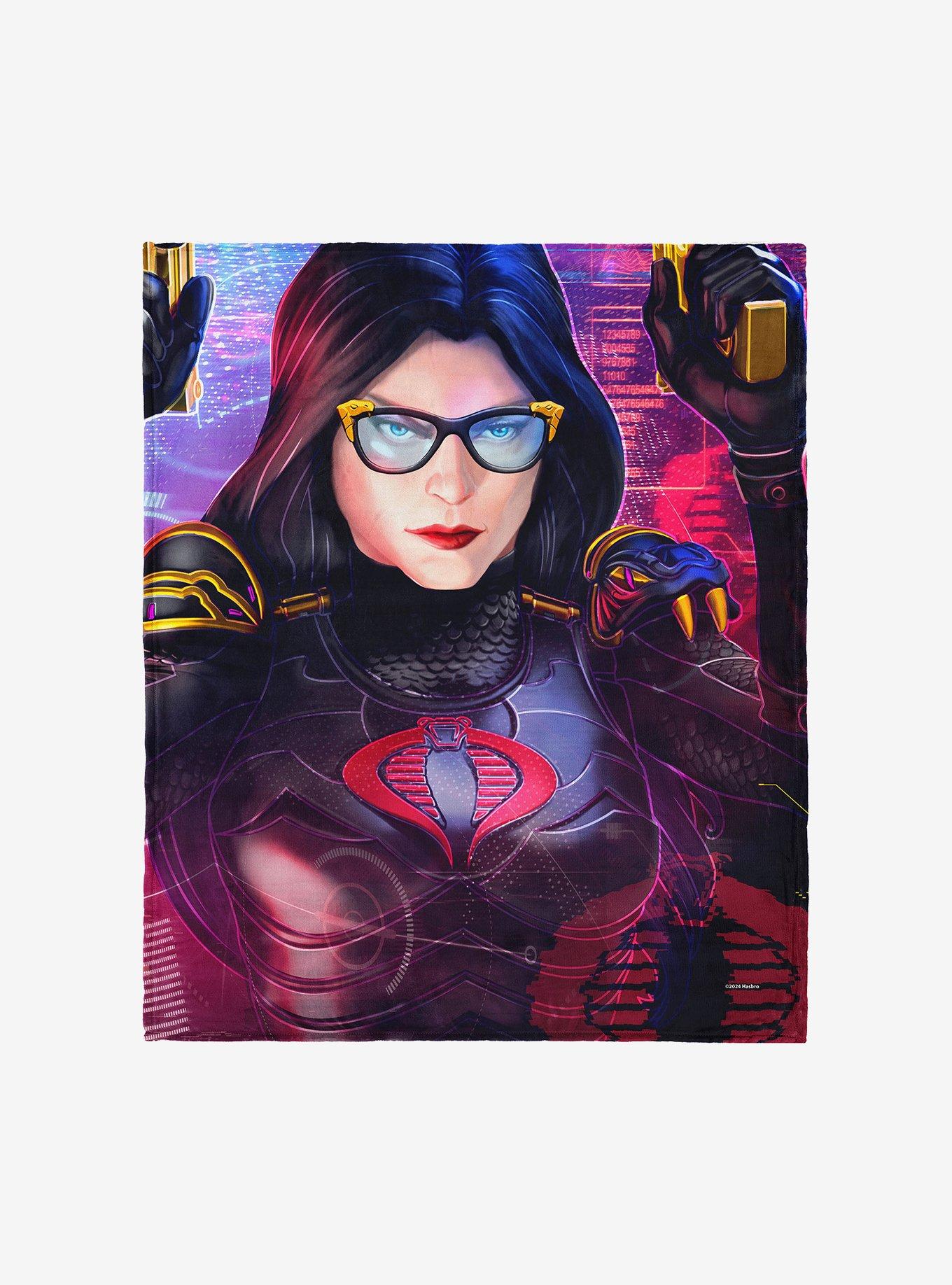 GI Joe Profile Gallery Baroness Silk Touch Throw Blanket, , hi-res