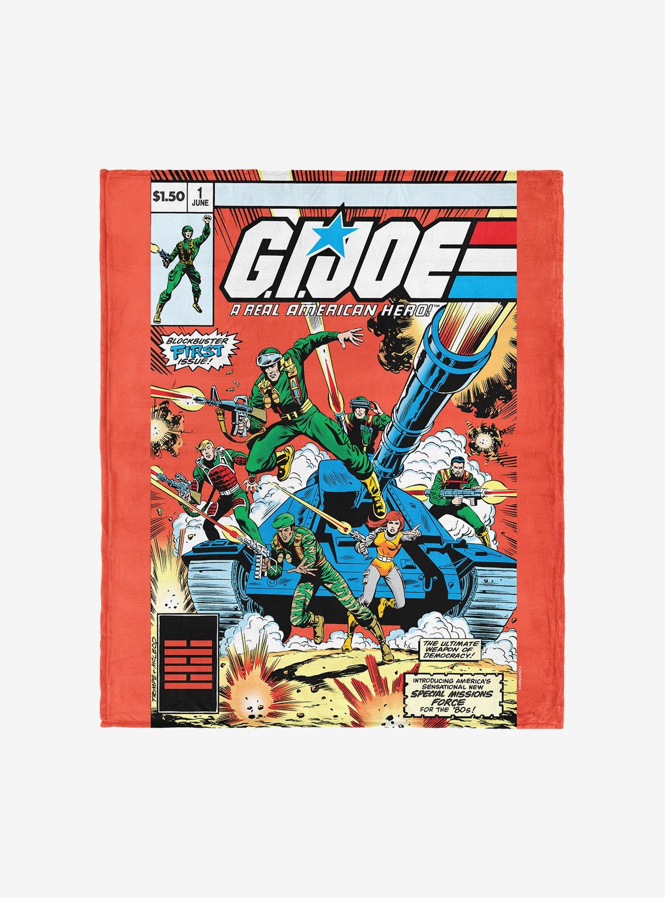 GI Joe Gi Comics Issue 1 Silk Touch Throw Blanket, , hi-res
