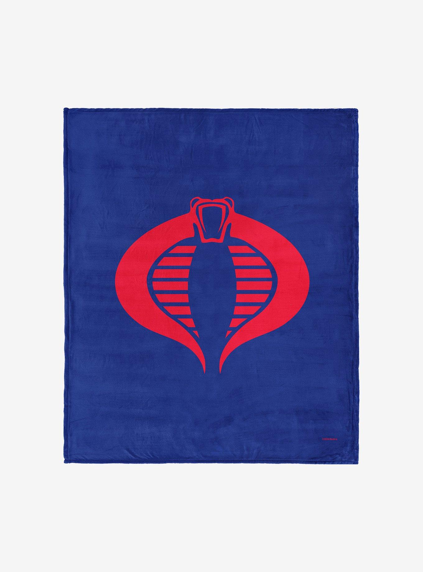 GI Joe Symbols Cobra Silk Touch Throw Blanket, , hi-res