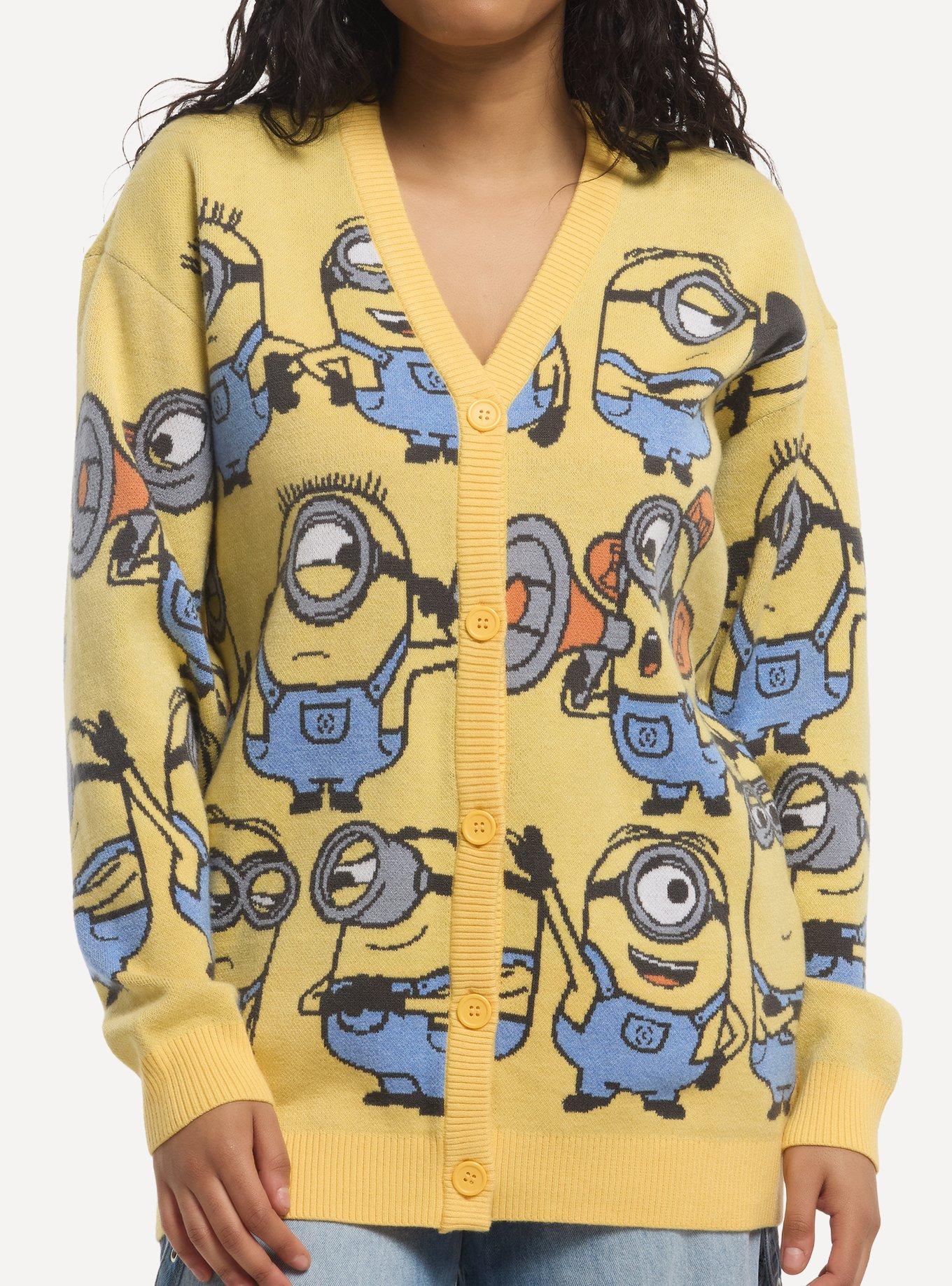 Minions Knit Girls Cardigan