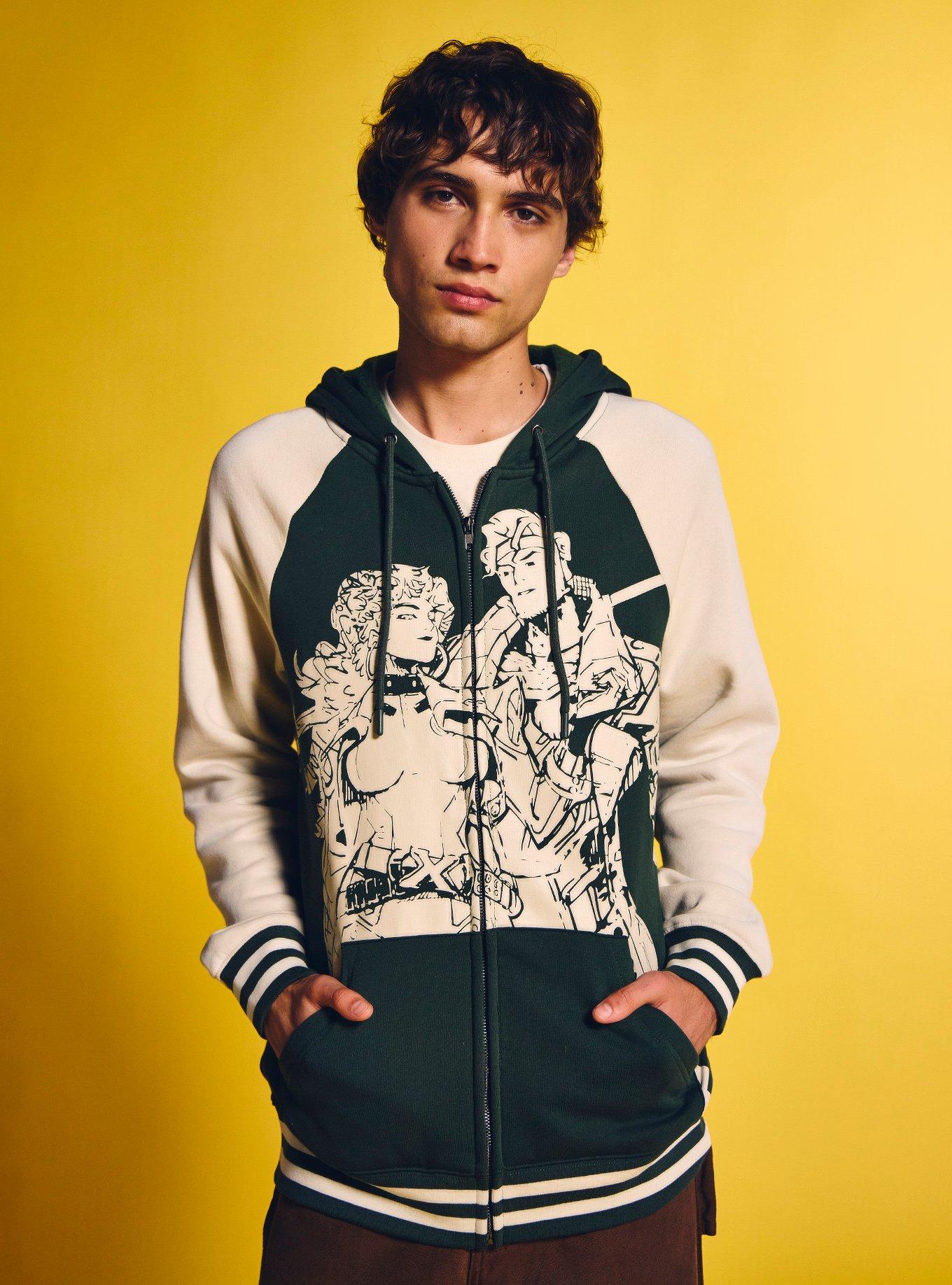 Our Universe Marvel Rivals Rogue & Gambit Color-Block Hoodie, , hi-res