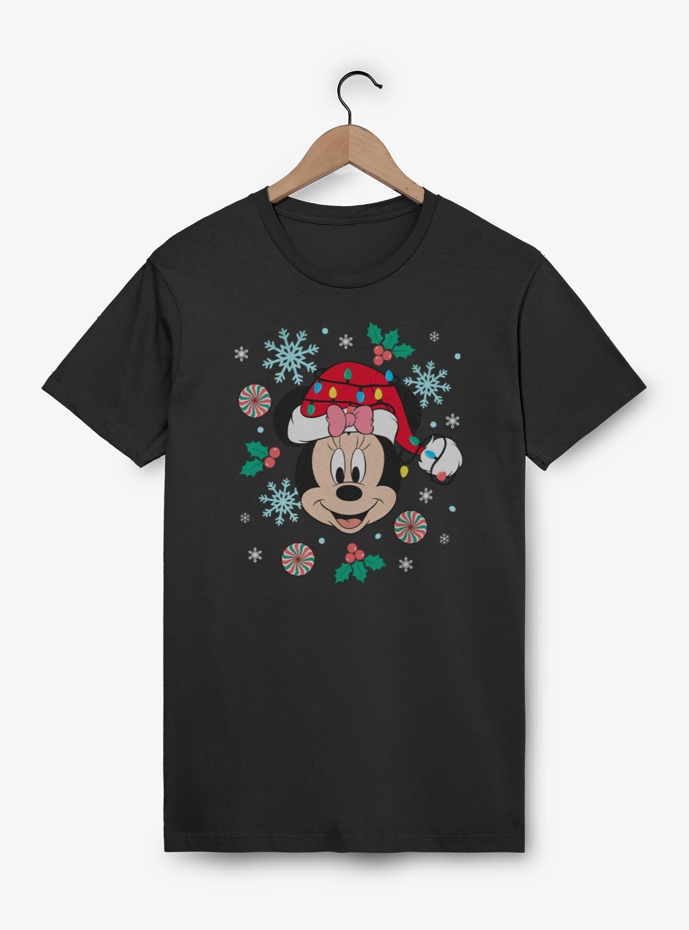 Disney Minnie Mouse Snowflakes & Candy T-Shirt, , hi-res