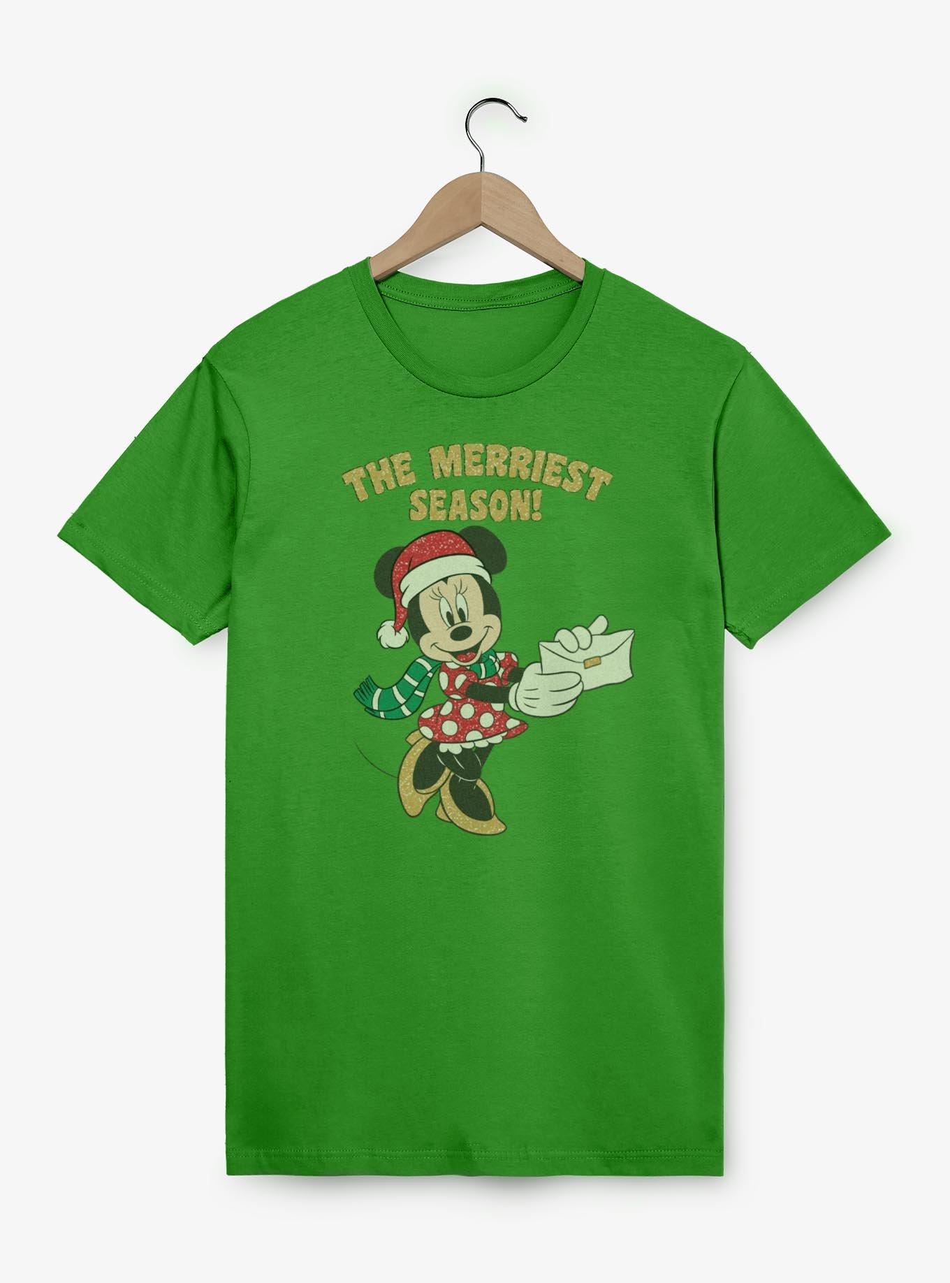 Disney Minnie Mouse The Merriest Season T-Shirt, , hi-res