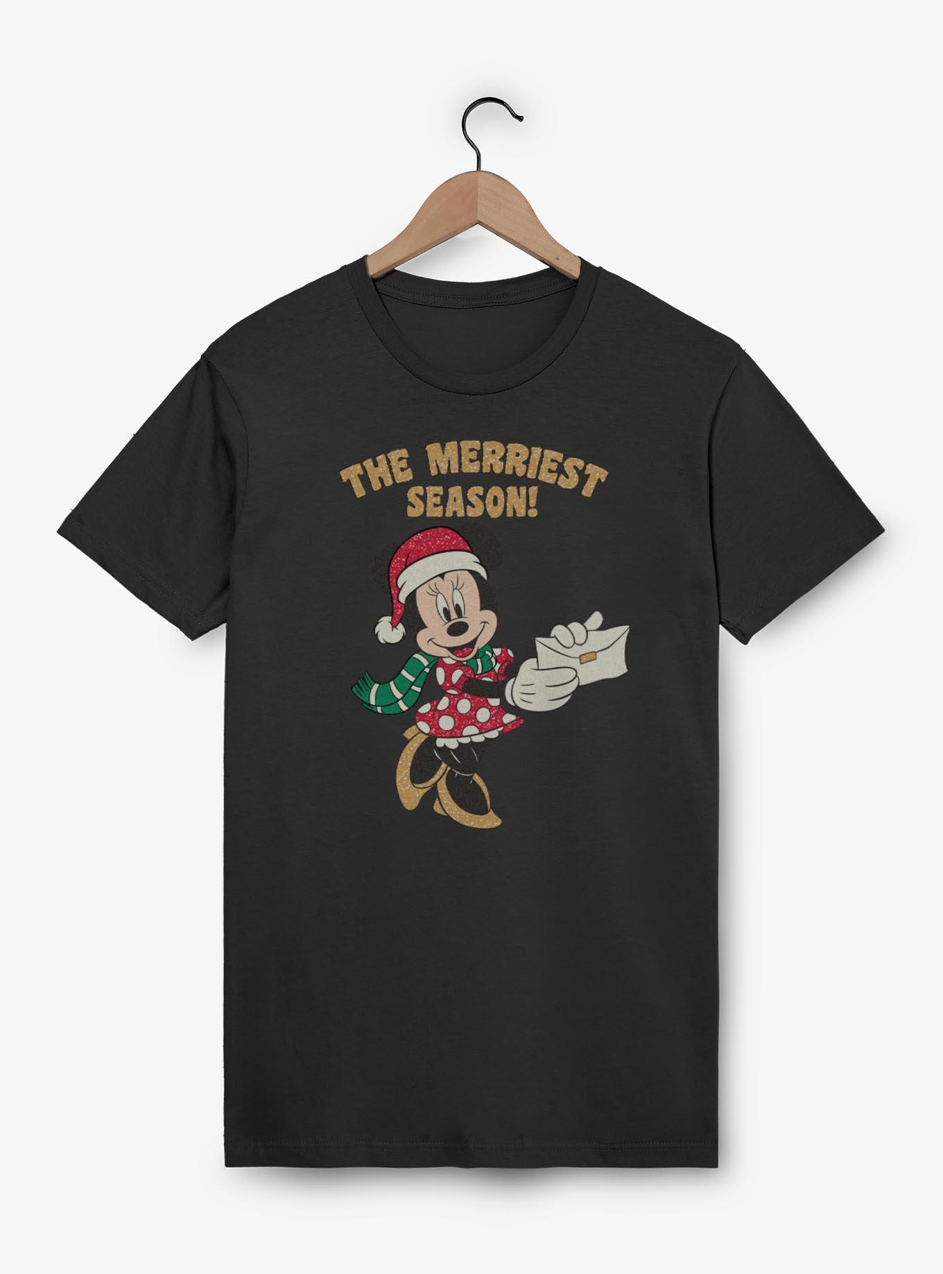 Disney Minnie Mouse The Merriest Season T-Shirt, , hi-res