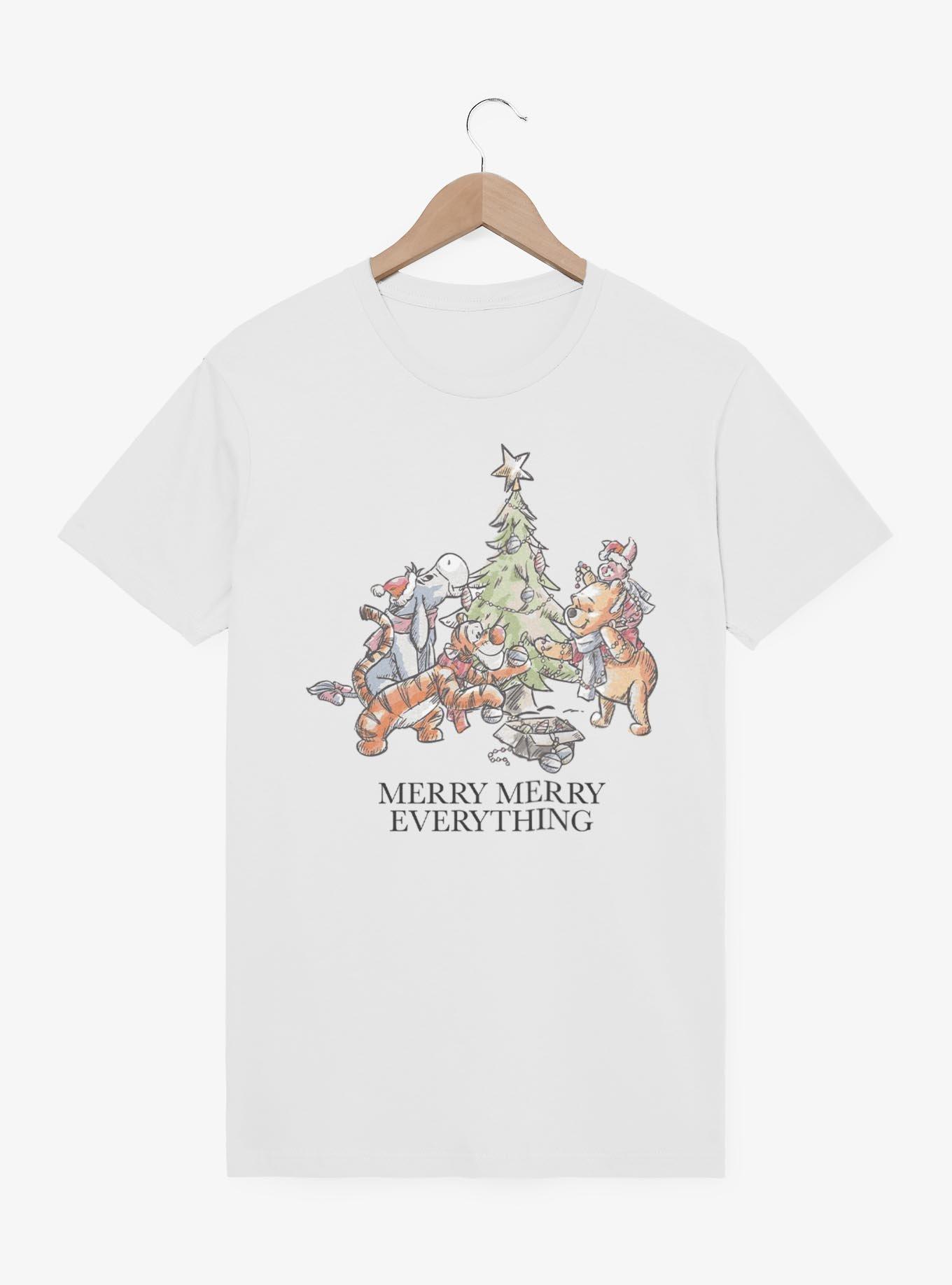 Disney Winnie The Pooh & Friends Merry Merry Everything T-Shirt, , hi-res