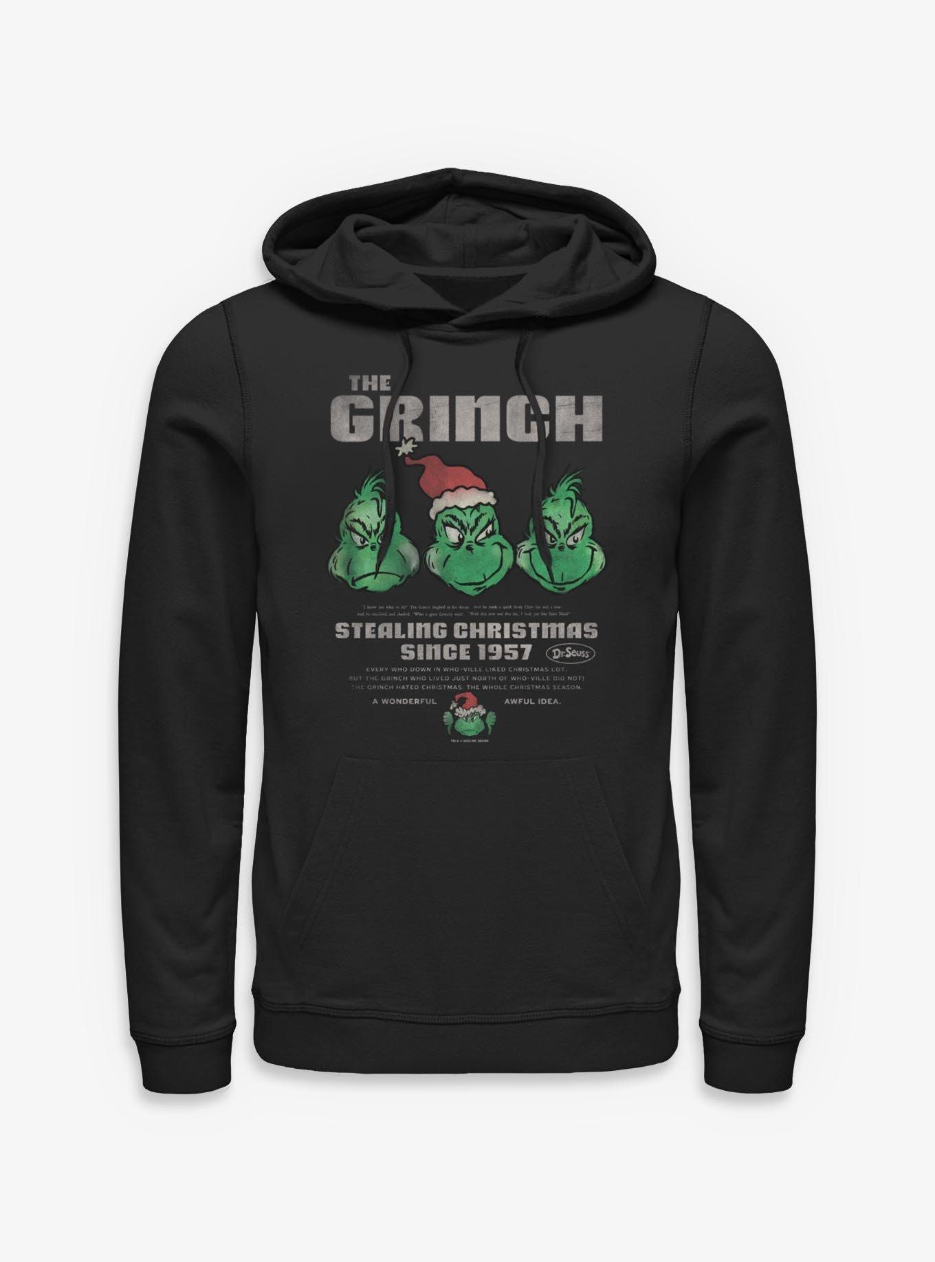 Dr. Seuss How The Grinch Stole Christmas Stealing Christmas Hoodie, , hi-res