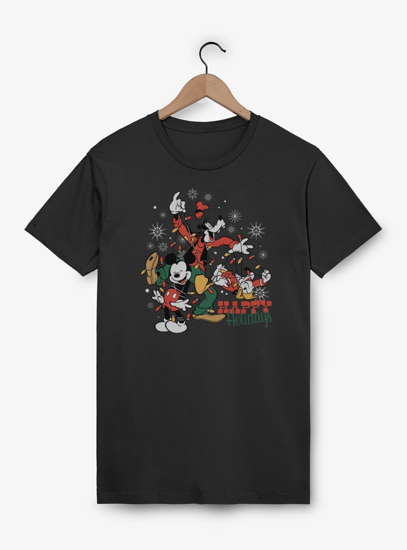 Disney Mickey Mouse & Friends Classic Happy Holidays T-Shirt, , hi-res