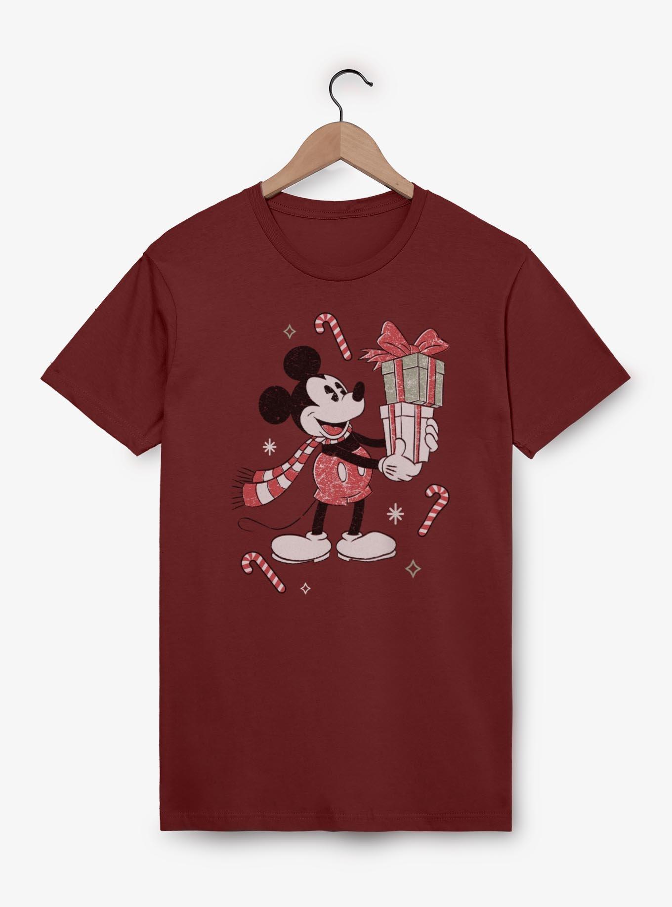 Disney Mickey Mouse Festive Gifts T-Shirt, , hi-res