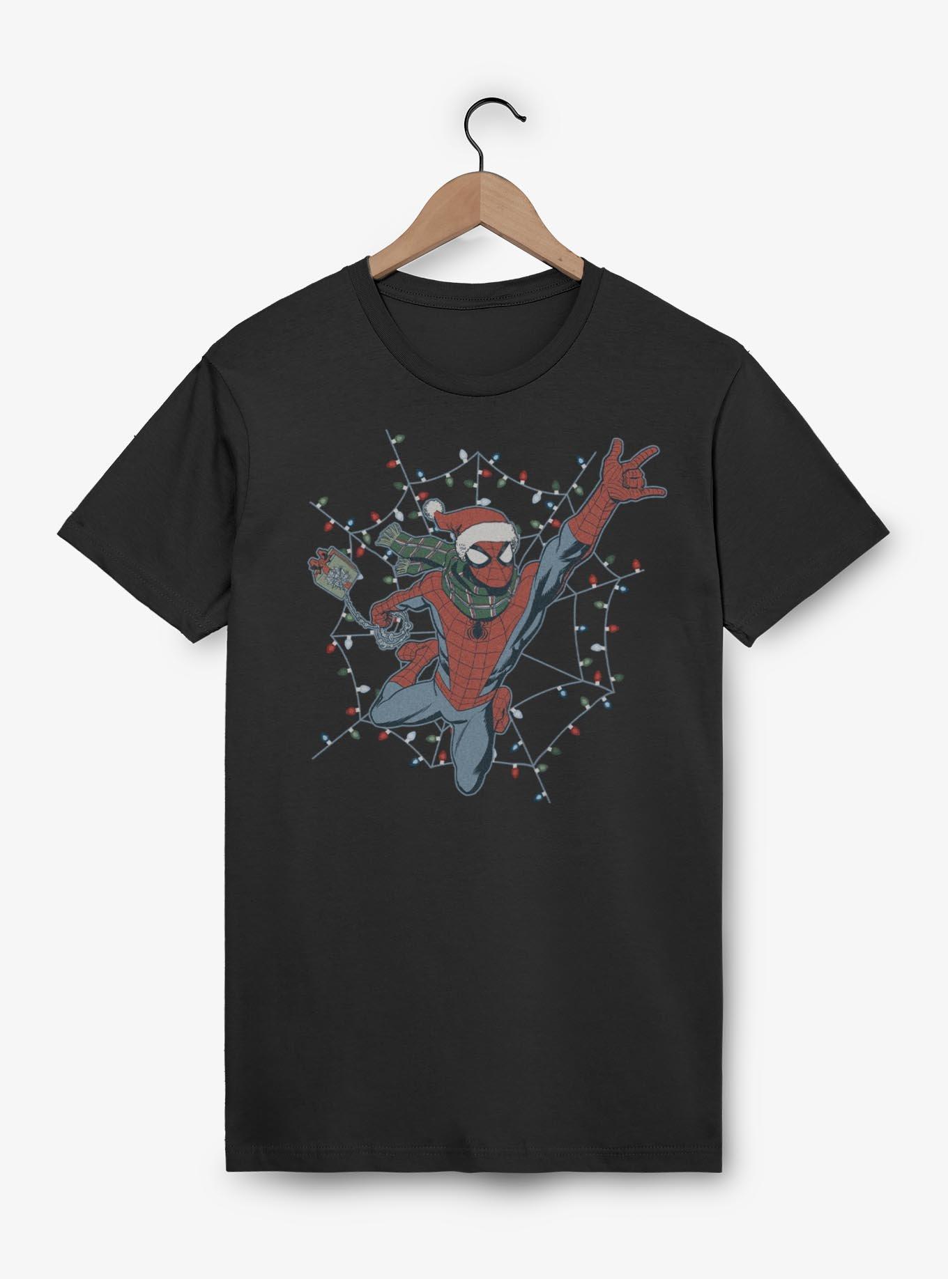 Marvel Spider-Man Swing Into Holidays T-Shirt, , hi-res
