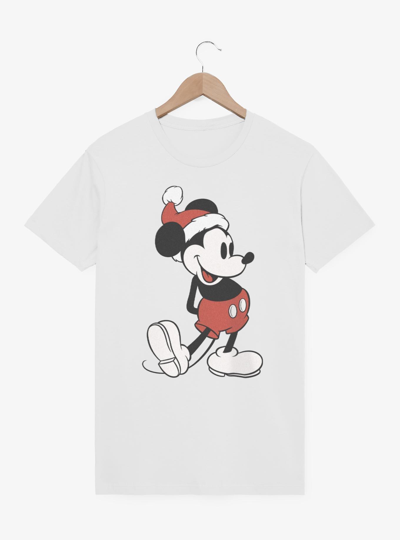 Disney Mickey Mouse Classic Santa T-Shirt, , hi-res