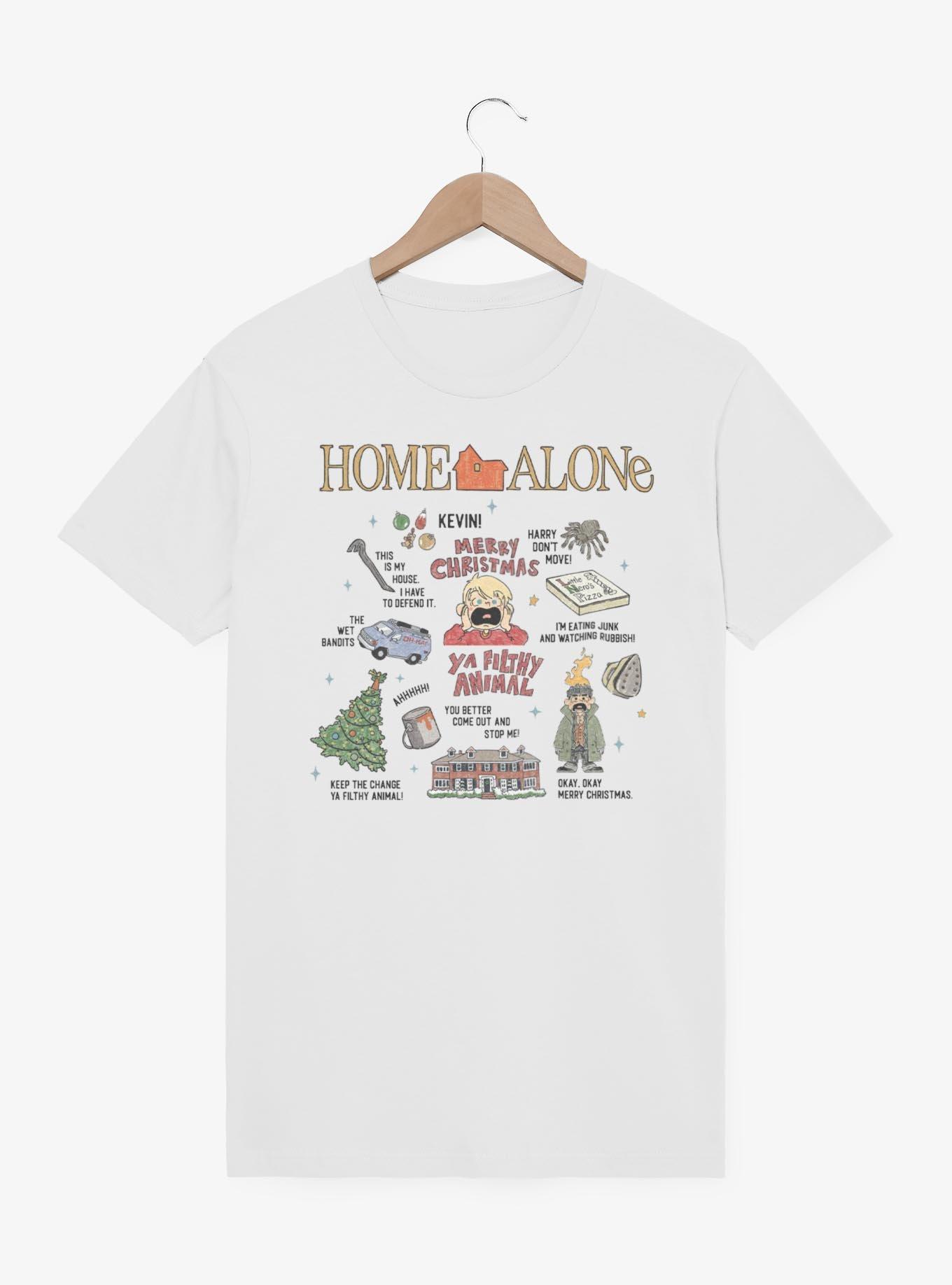 Home Alone Filthy Animal Xmas Icons T-Shirt, , hi-res