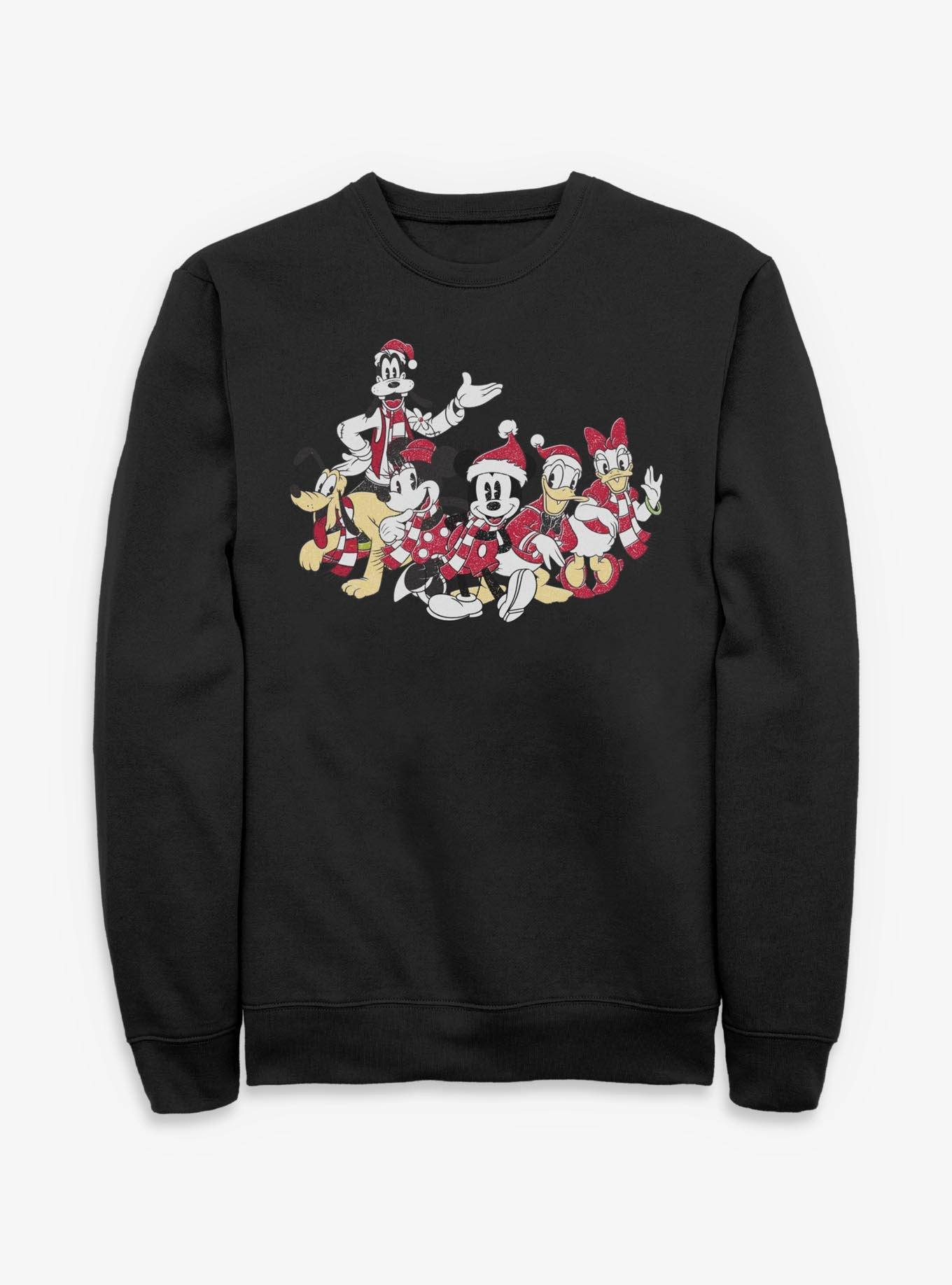 Disney Mickey Mouse & Friends Xmas Group  Sweatshirt, , hi-res