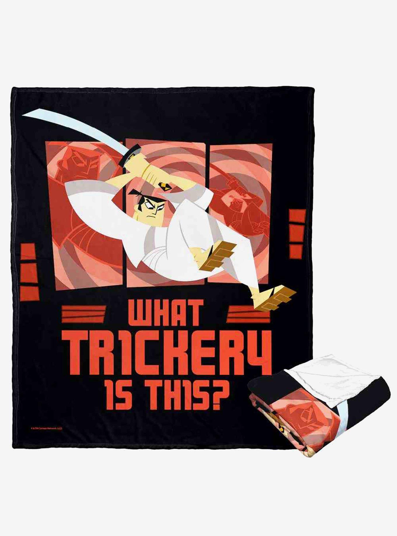 Samurai Jack What Trickety Is This Silk Touch Throw Blanket, , hi-res