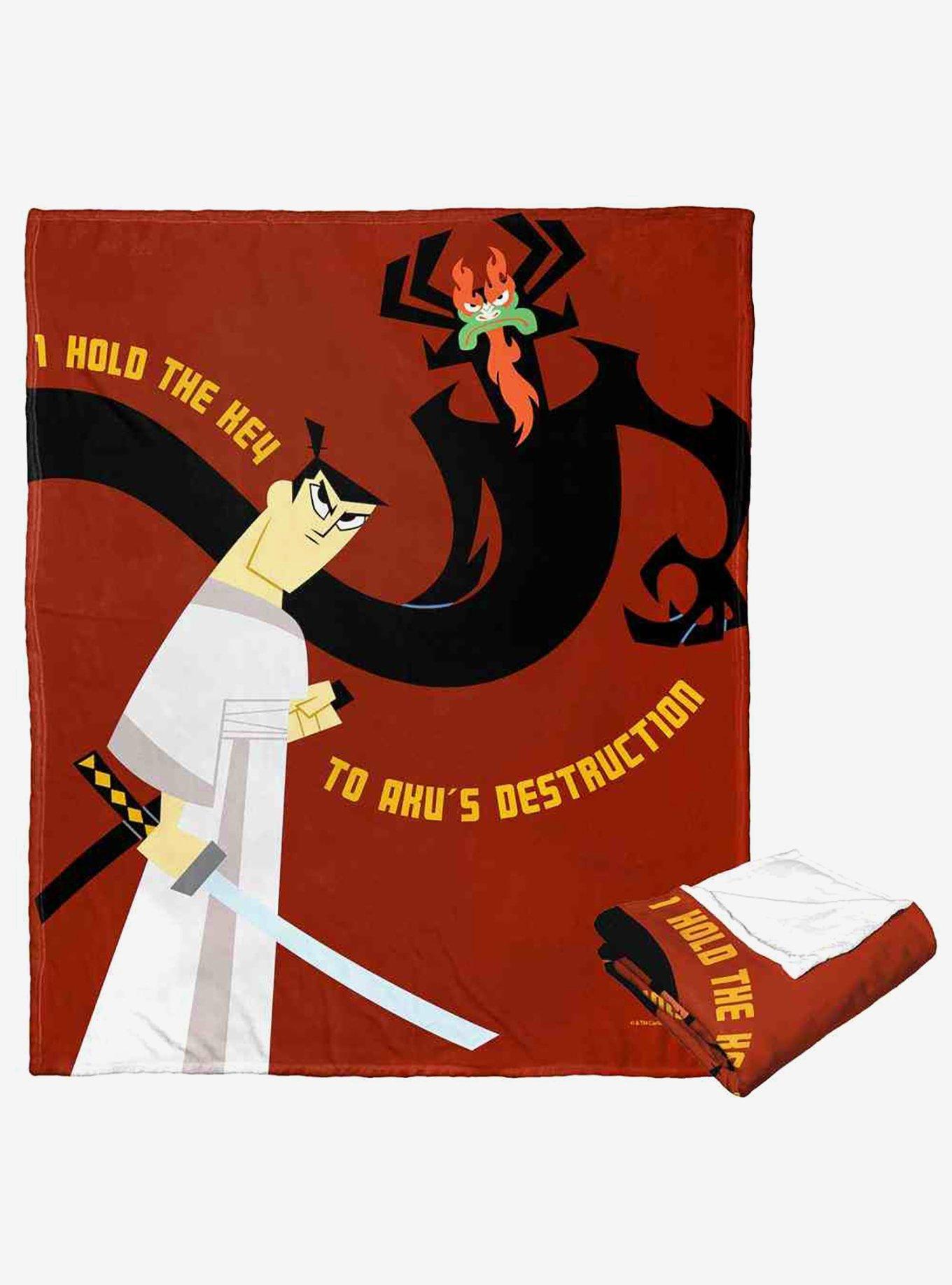 Samurai Jack Jack Versus Aku Silk Touch Throw Blanket, , hi-res