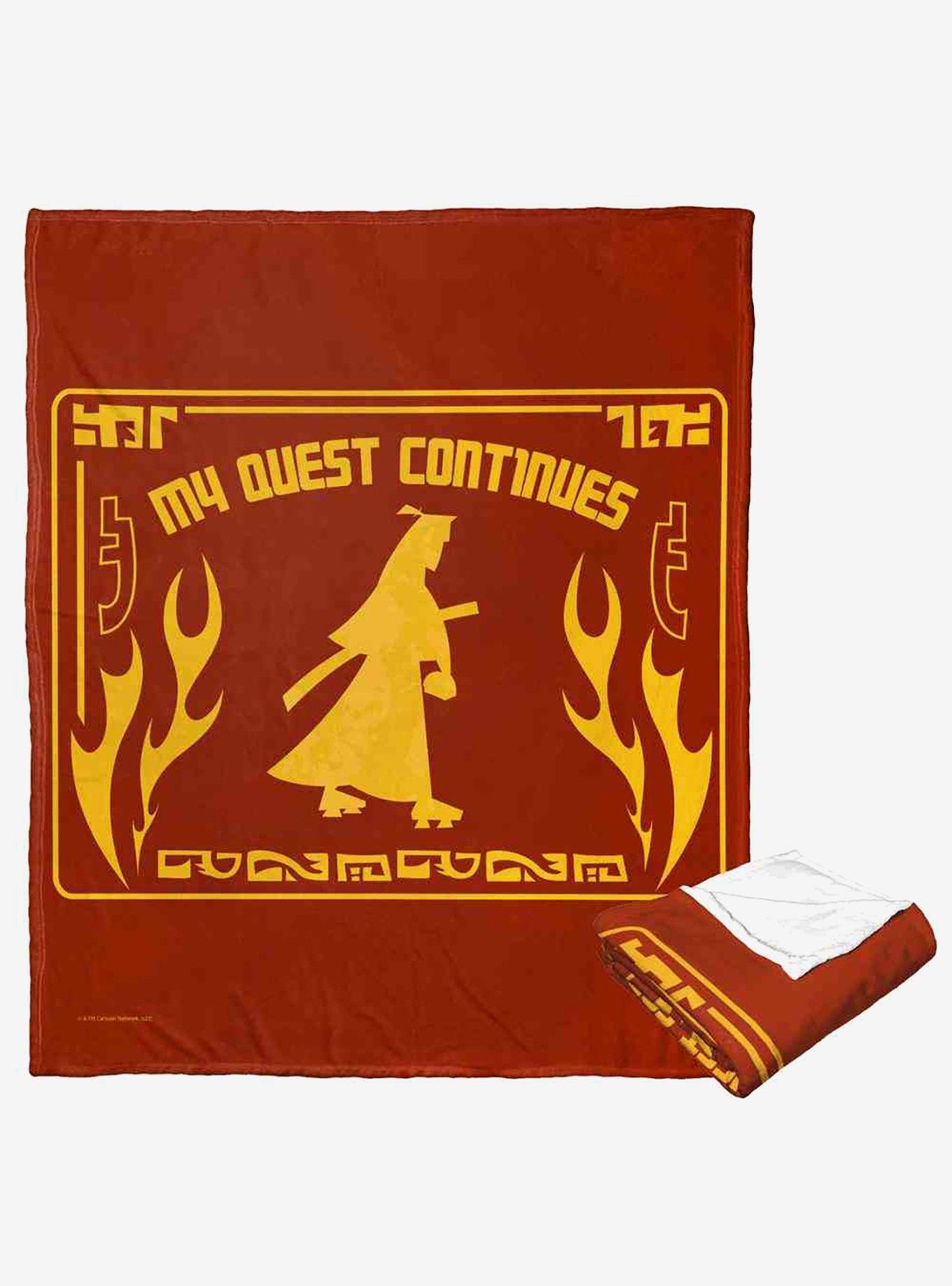Samurai Jack Quest Continues Silk Touch Throw Blanket