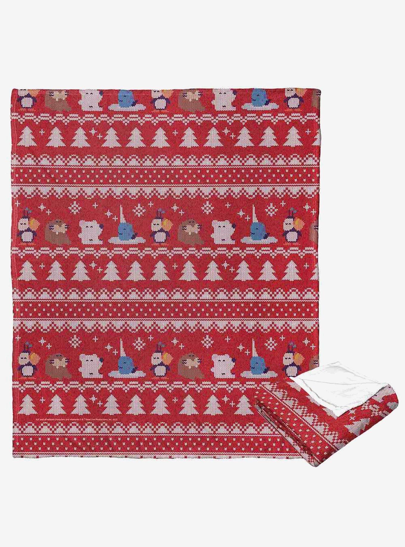 Elf Cozy Arctic Friends Silk Touch Throw Blanket, , hi-res