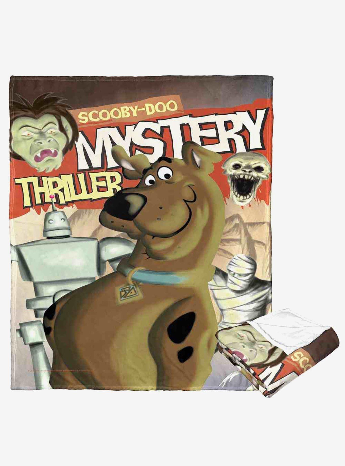 Scooby-Doo! Mystery Thriller Comic Silk Touch Throw Blanket, , hi-res