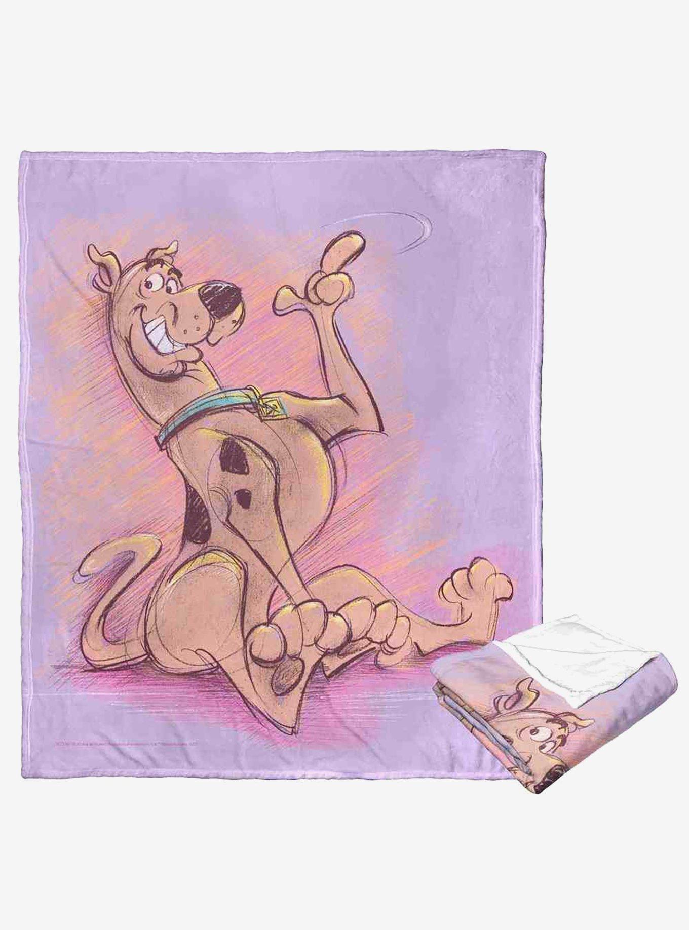 Scooby-Doo! Sketchy Scooby Silk Touch Throw Blanket, , hi-res